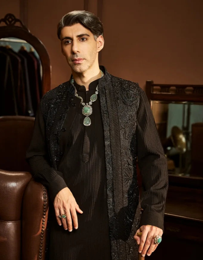 Jim Sarbh - Noa Polki And Diamond Long Necklace