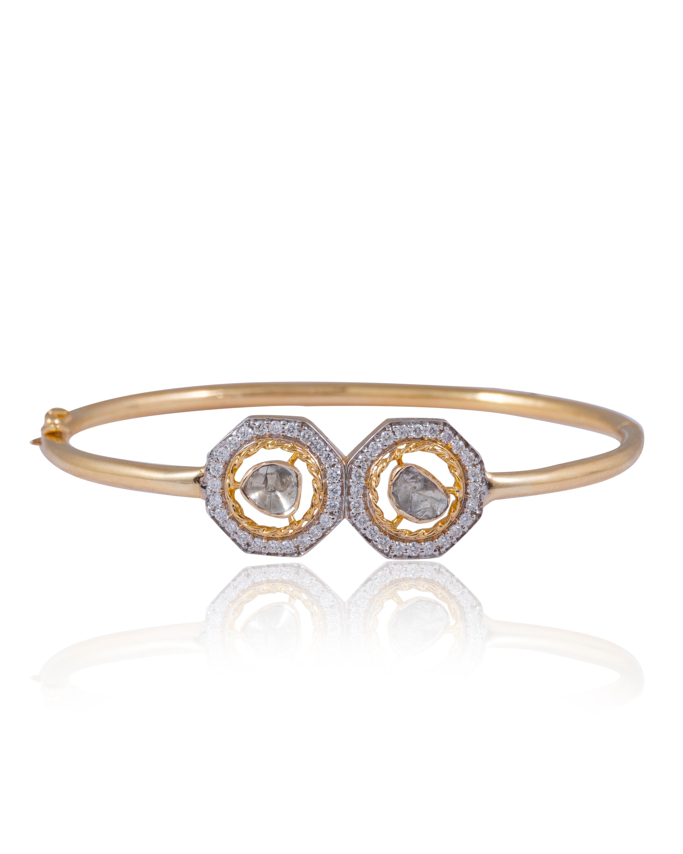 Emily Polki And Diamond Bangle
