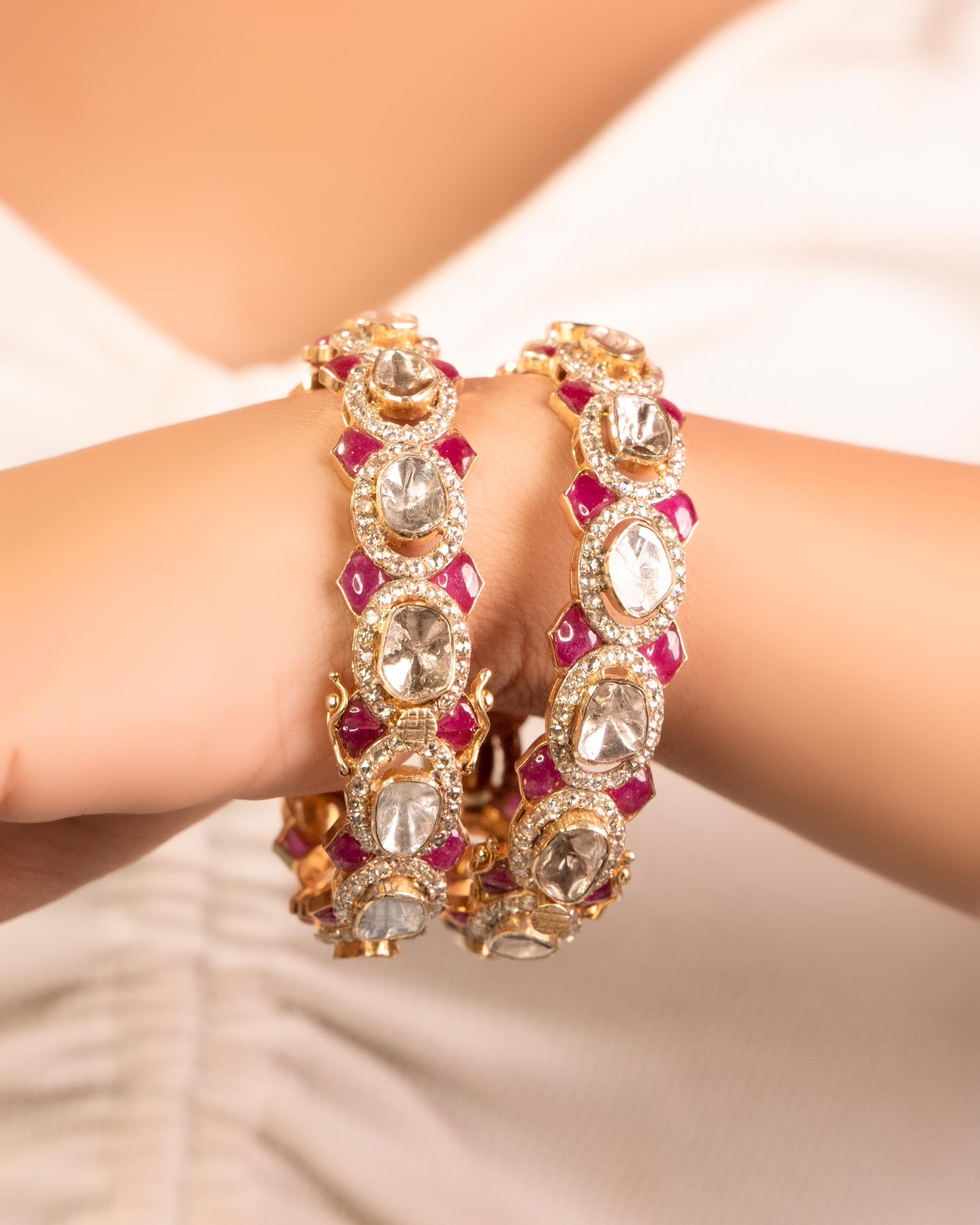 Pritha Polki Bangle