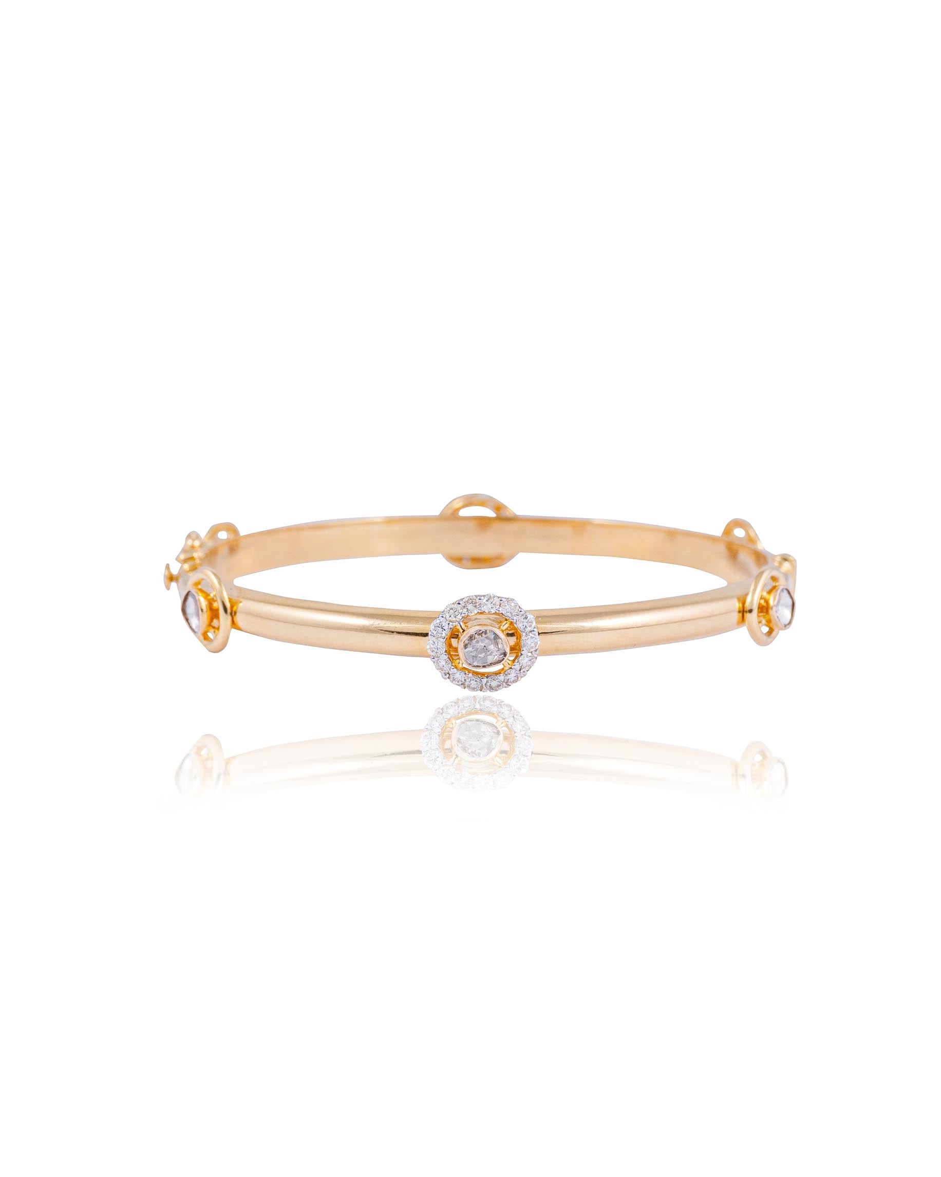 Arhita Polki And Diamond Bracelet - NO ORDERS