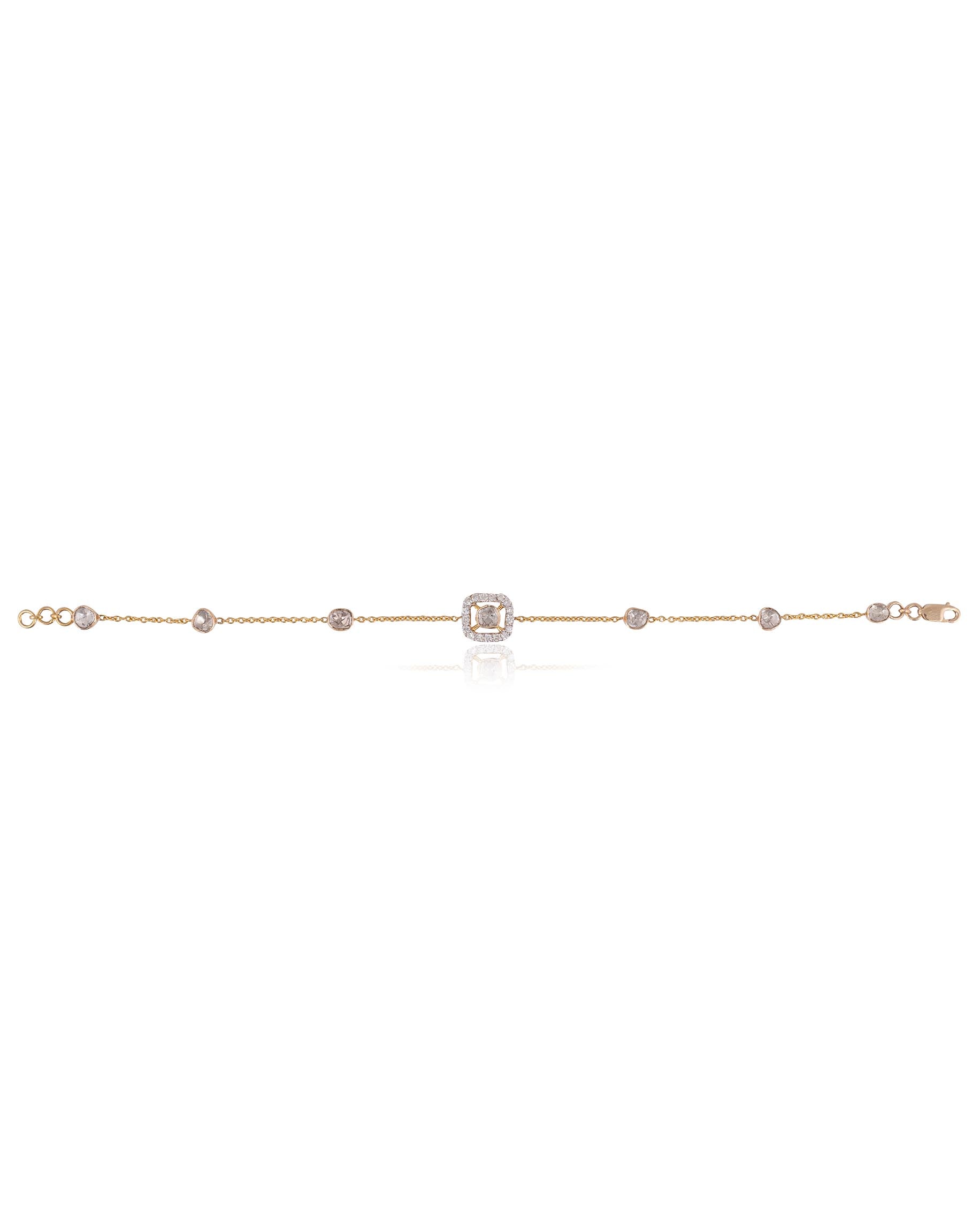 Sudhi Polki And Diamond Bracelet