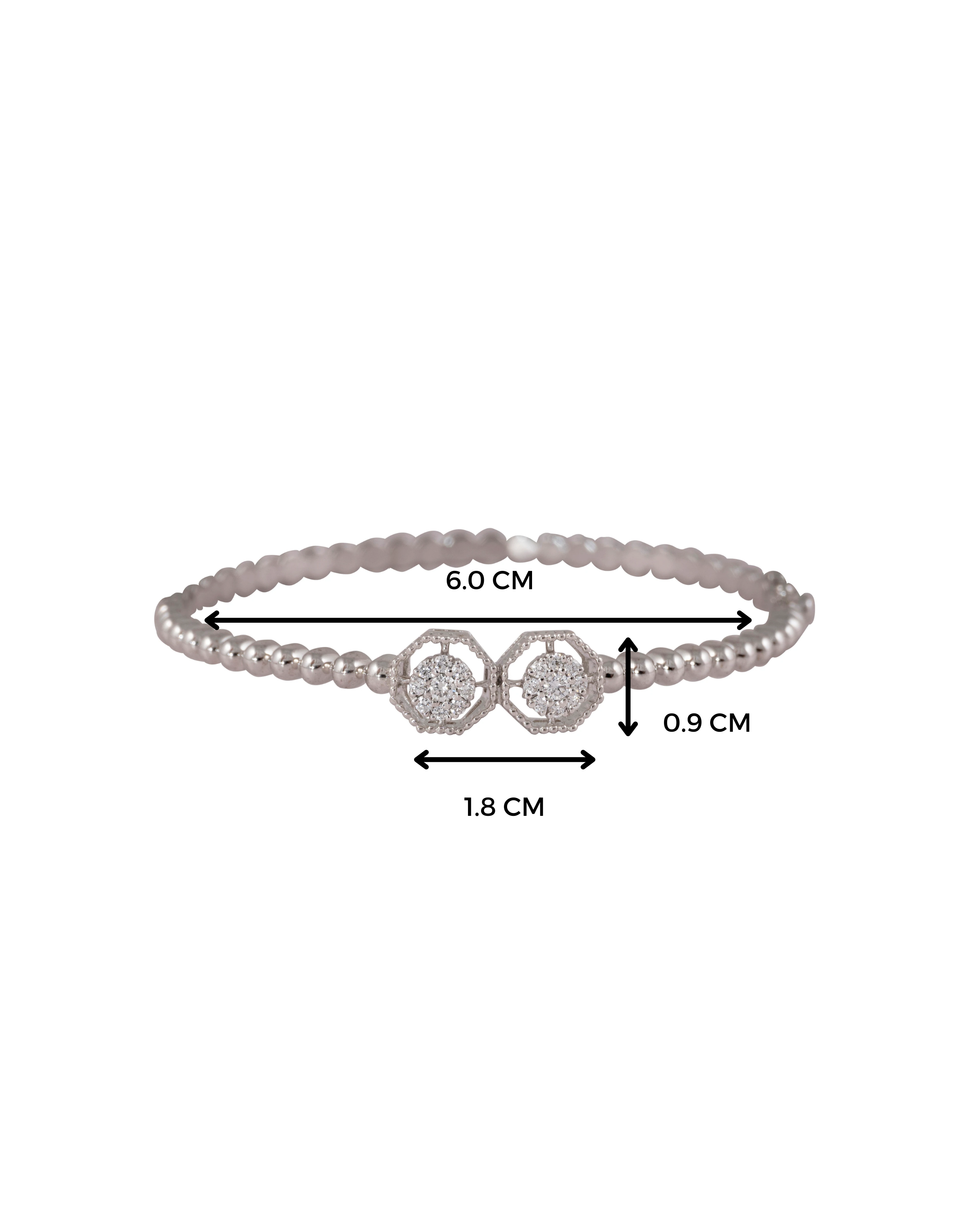 Selena Diamond Bangle