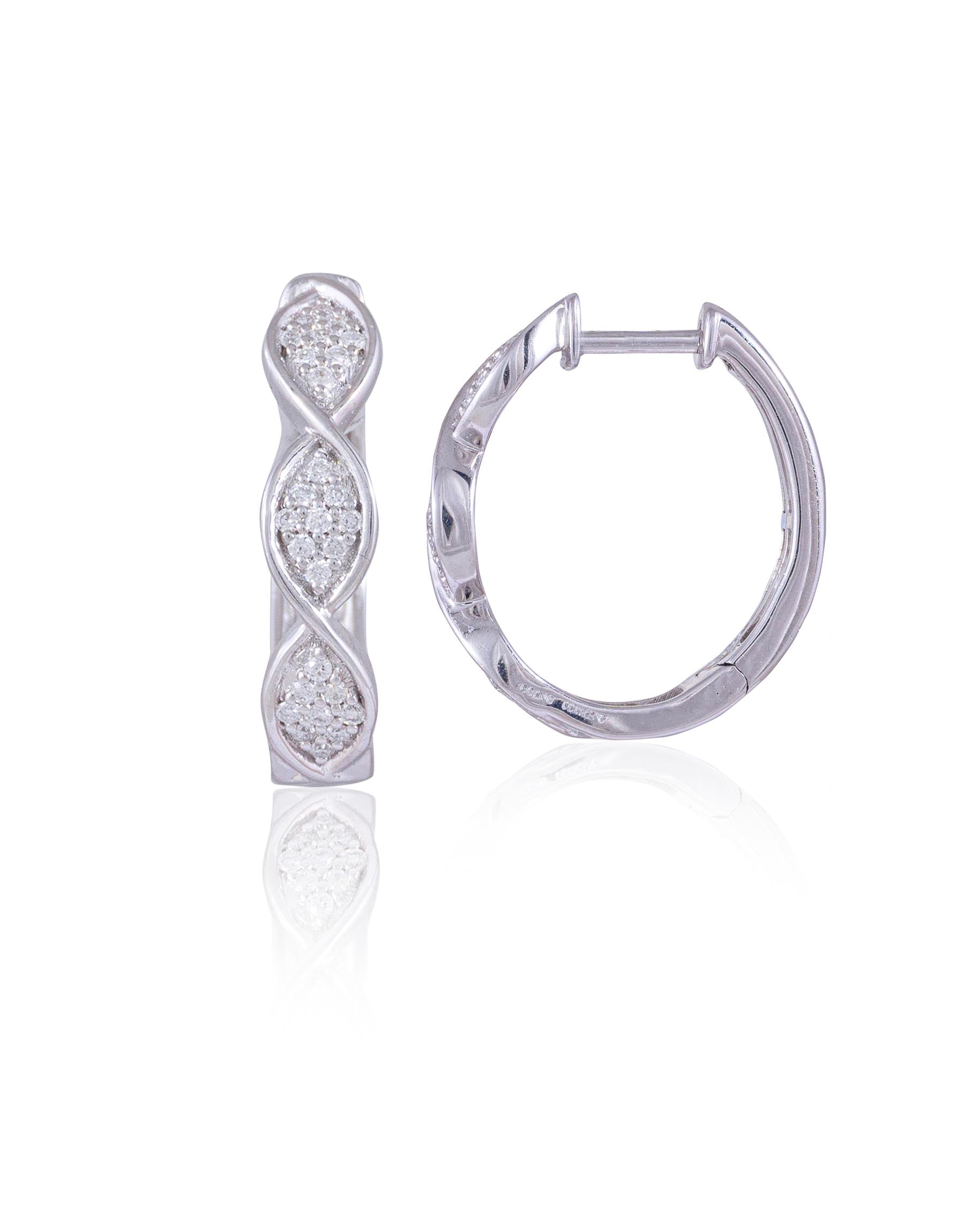 Diamond Long Earring