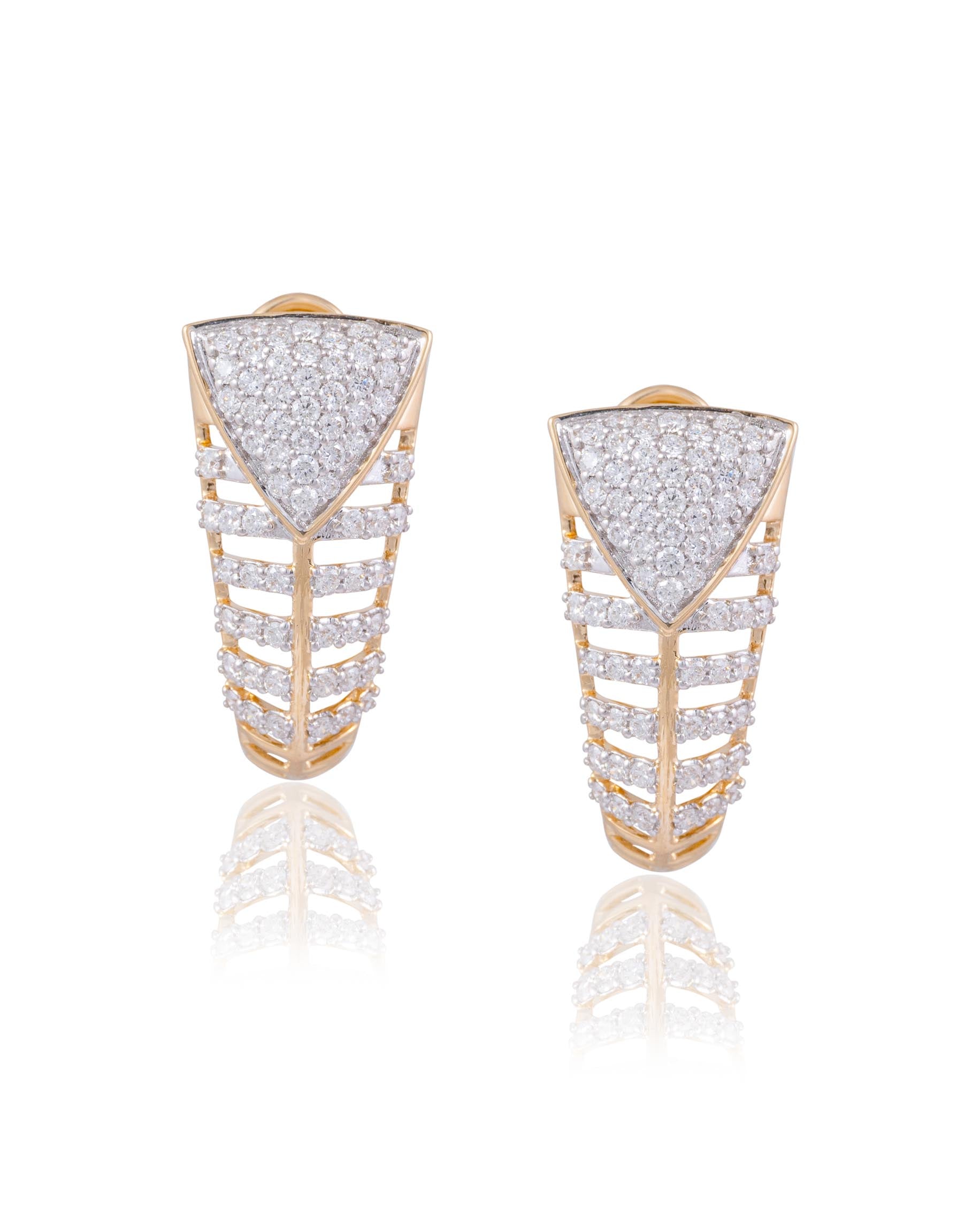 Diamond Long Earrings