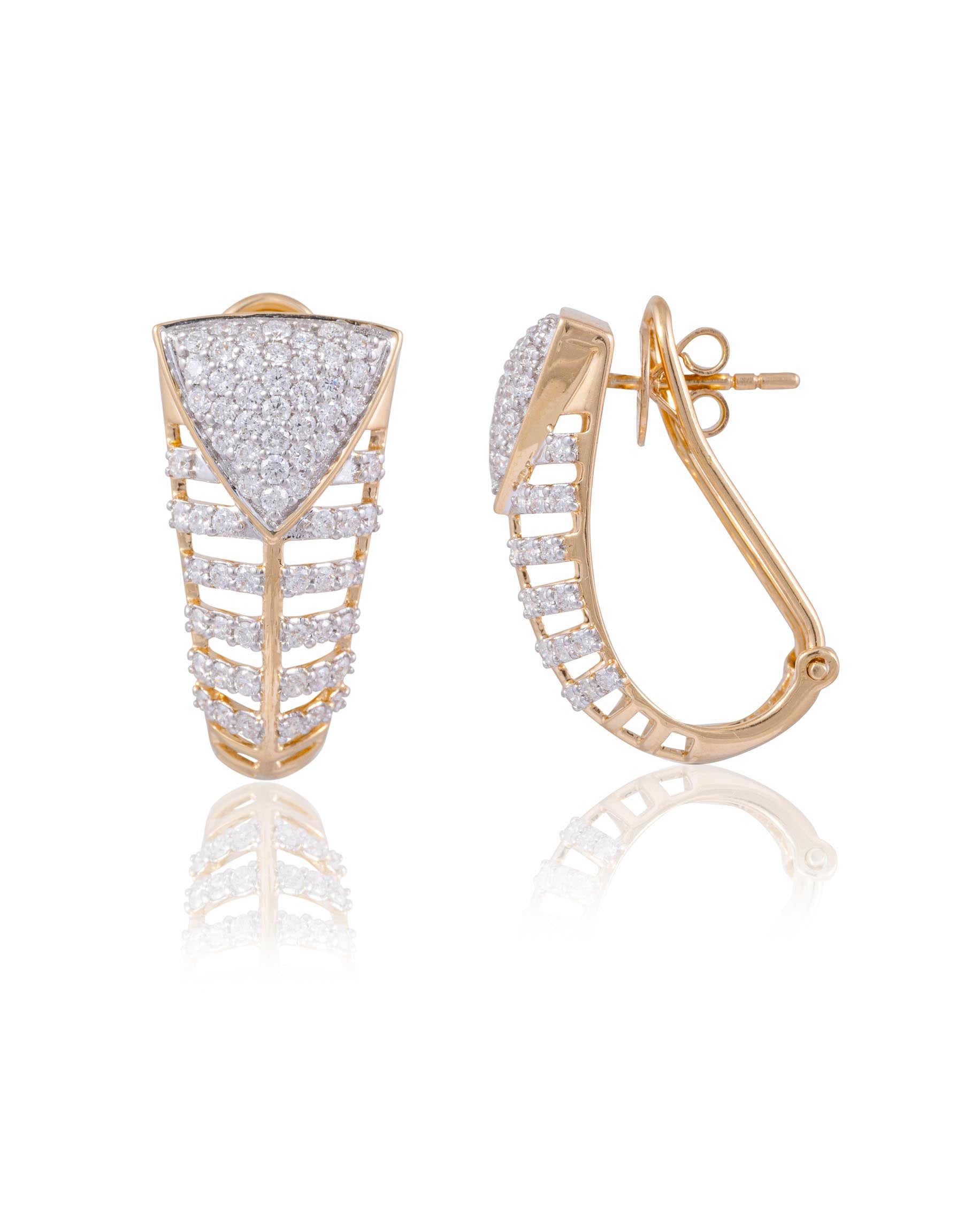 Diamond Long Earrings