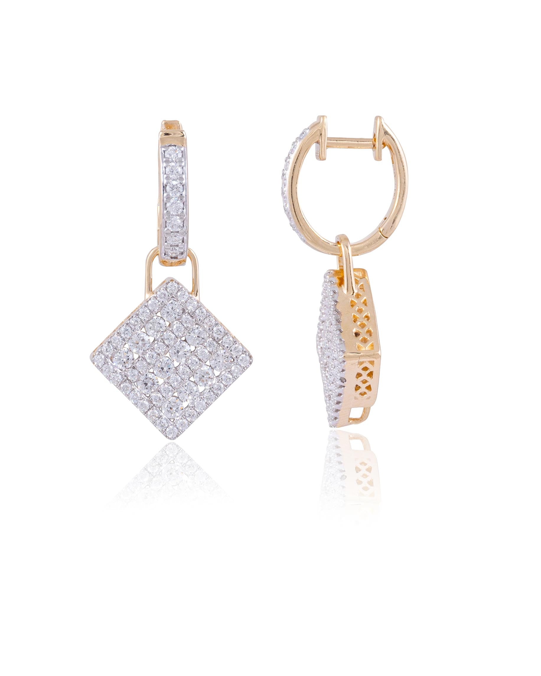 Diamond Long Earrings - NO ORDERS