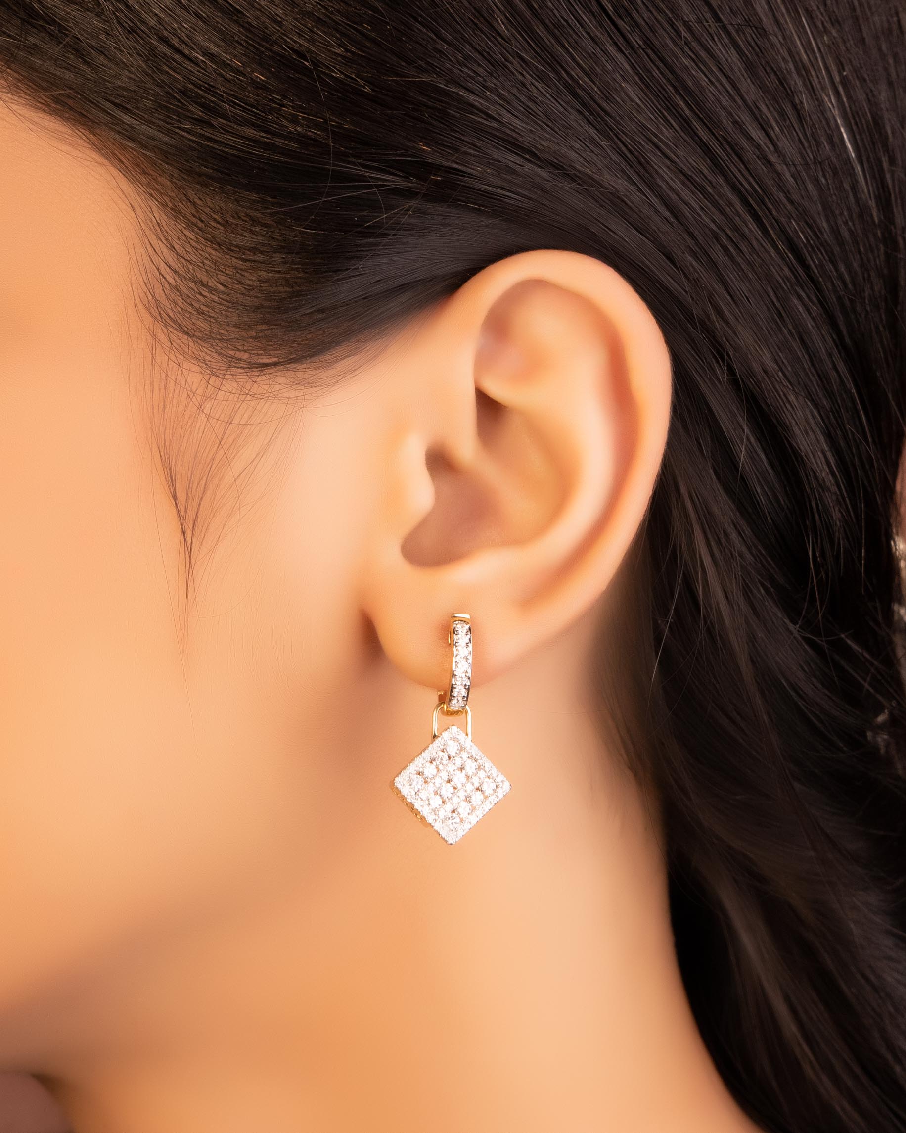 Diamond Long Earrings - NO ORDERS