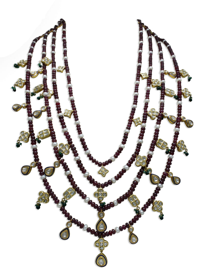 Savni Polki Long Necklace