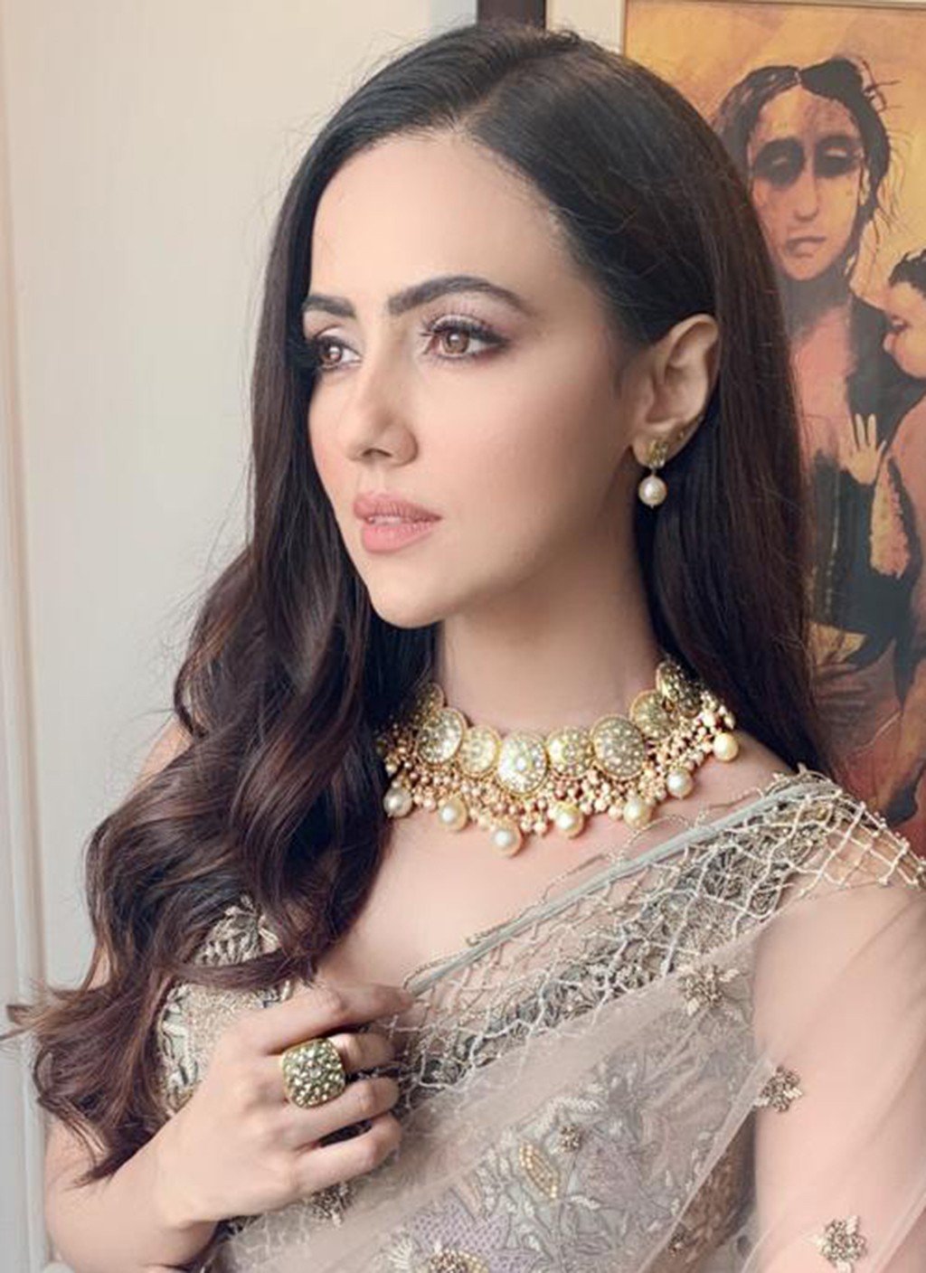 Nadiya Polki Necklace