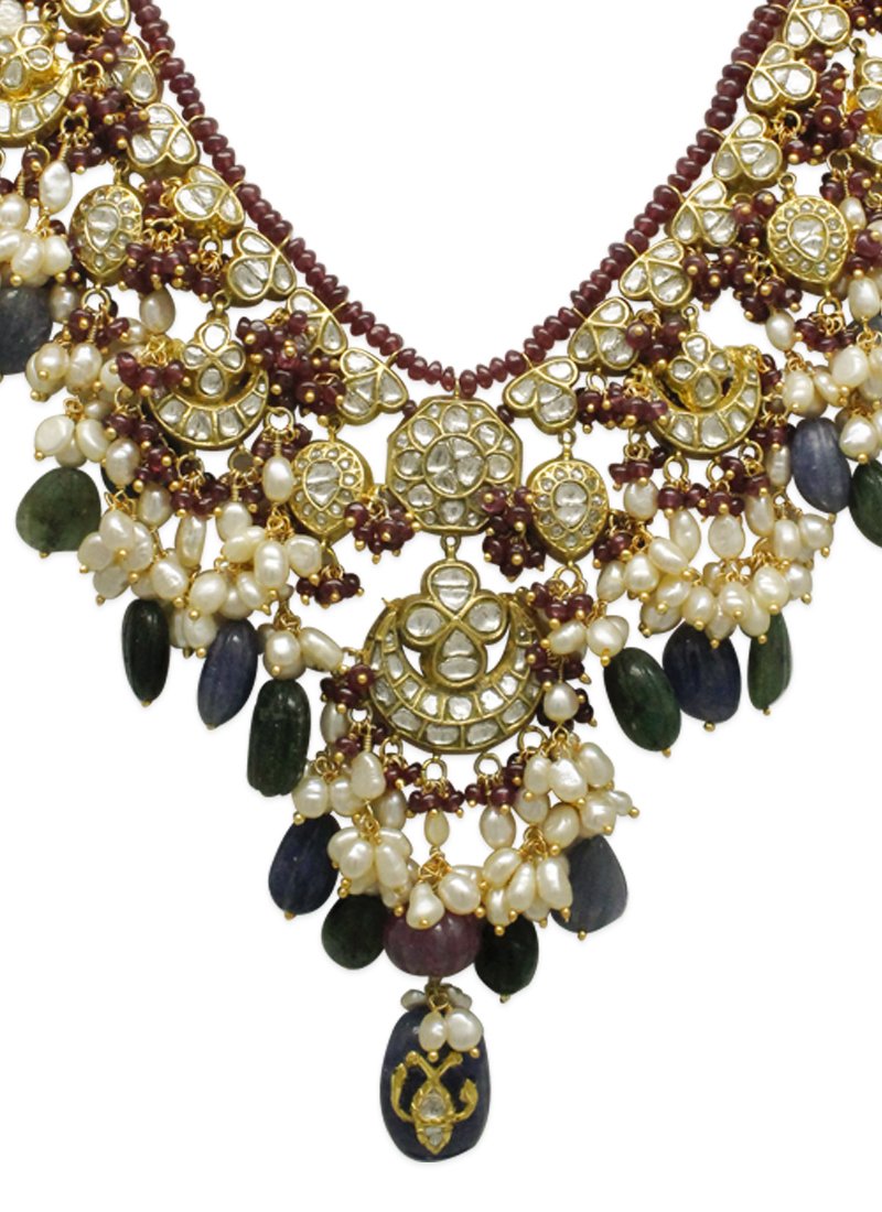 Sela Polki Long Necklace