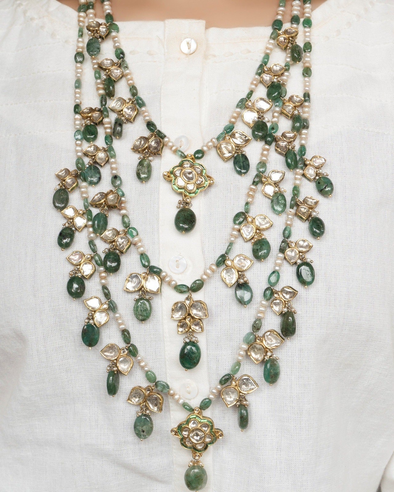 Pramodini Polki Long Necklace