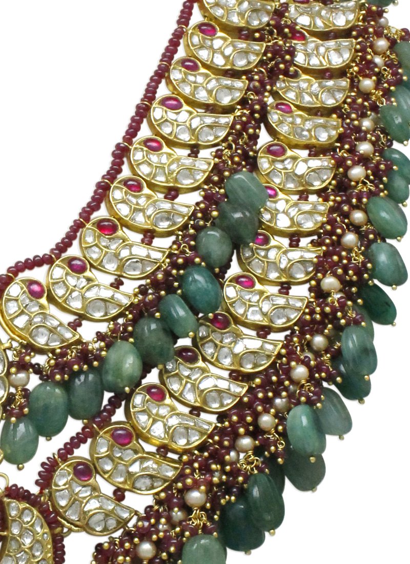 Hypatia Polki Long Necklace