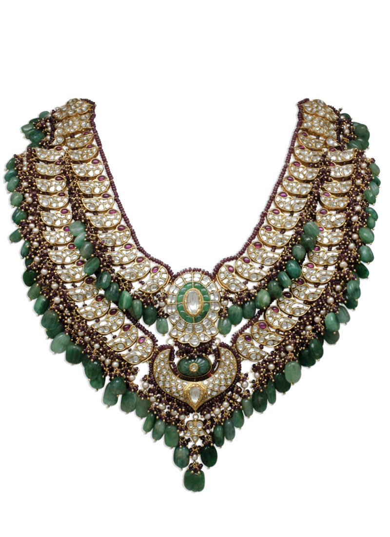 Hypatia Polki Long Necklace