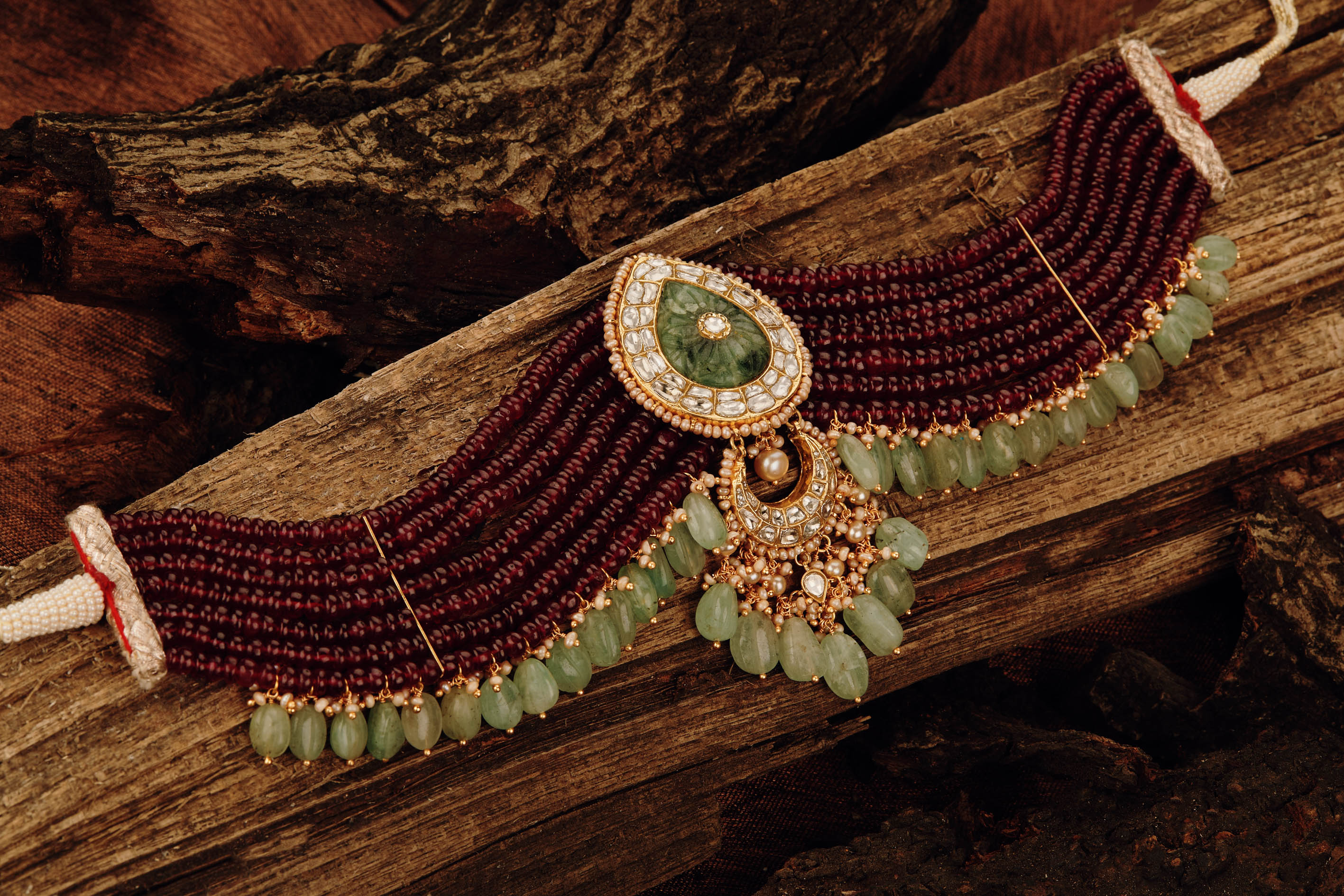 Geetika Polki Bead Choker