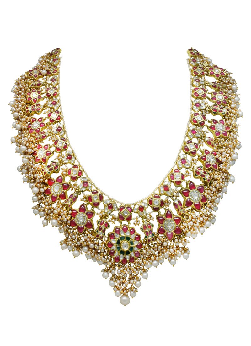 Atriya Polki Long Necklace