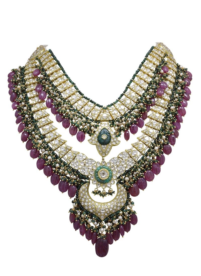 Kanishka Polki Long Necklace