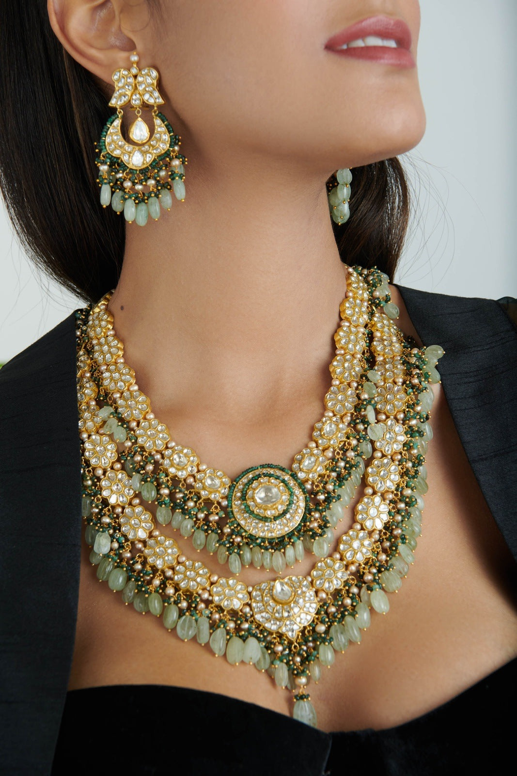 Harpreet Polki Long Necklace