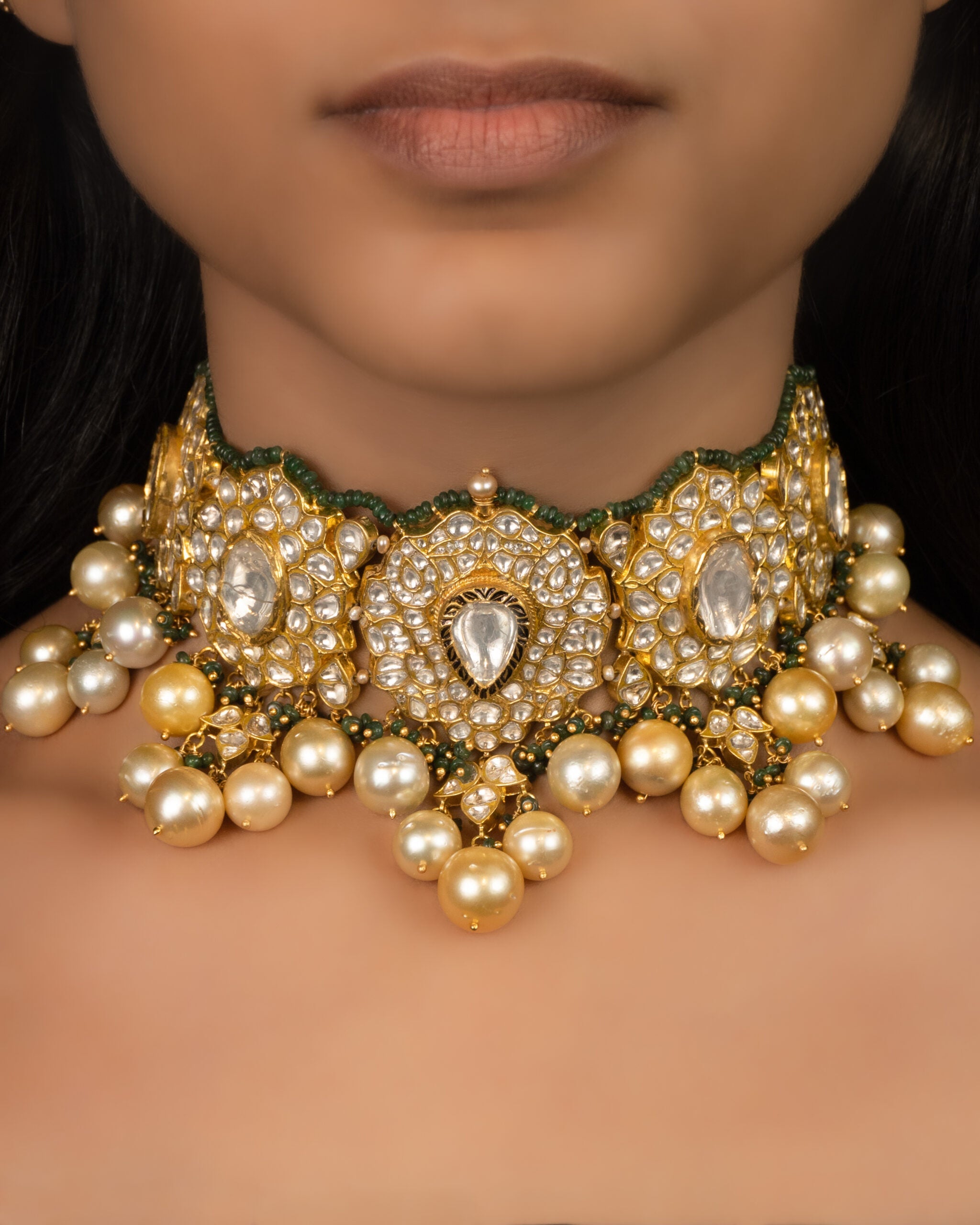 Darshi Polki Choker