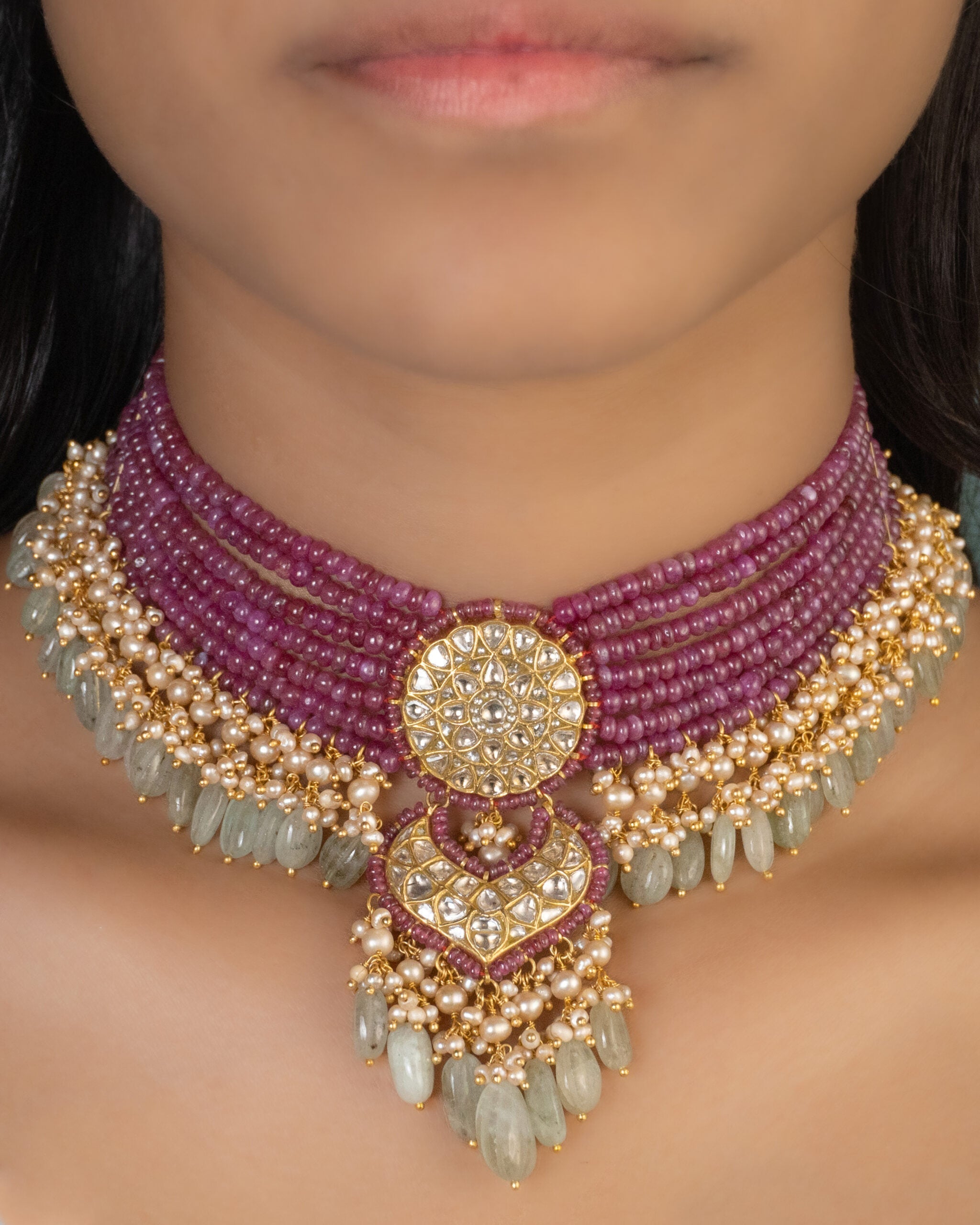 Kumud Polki Choker