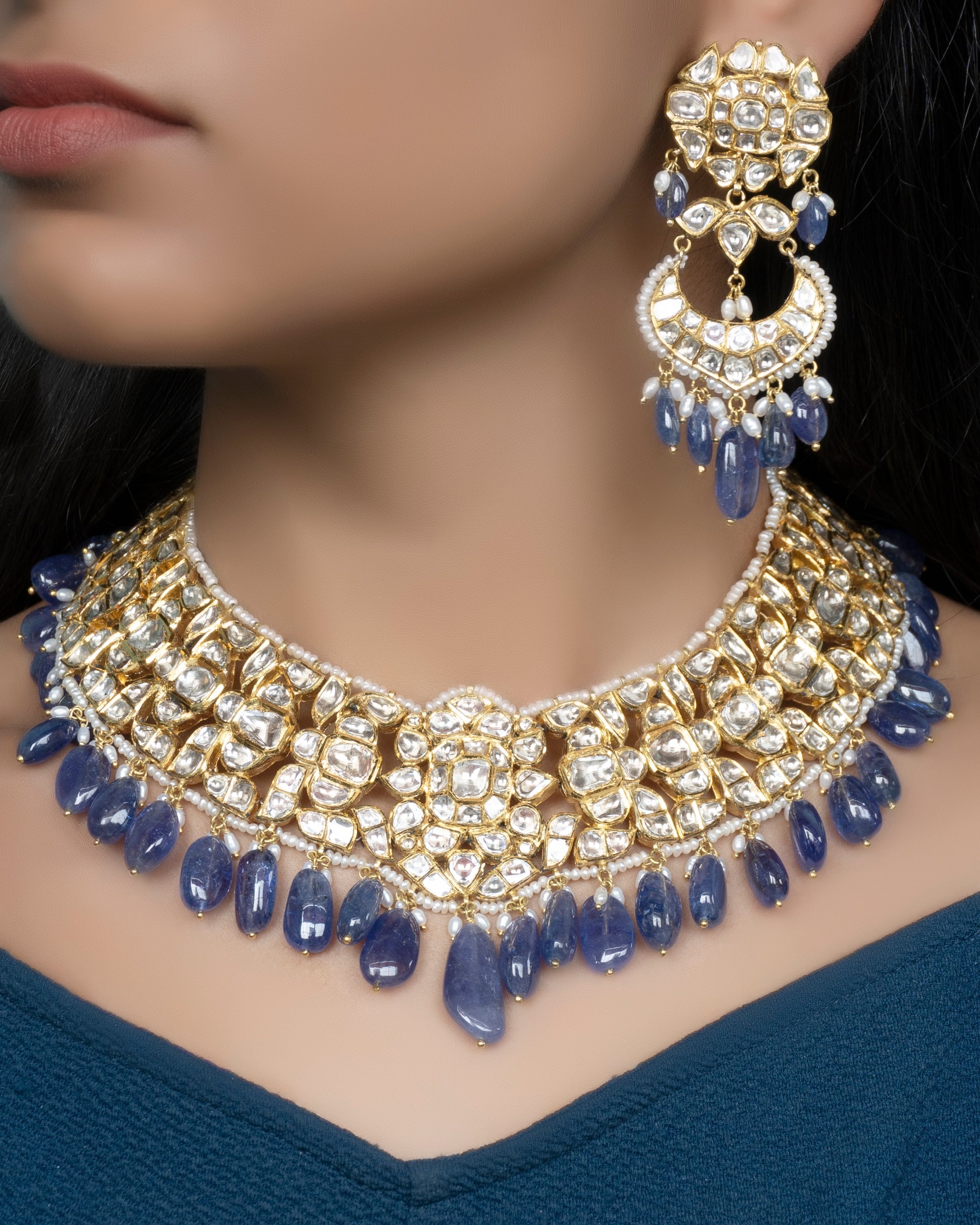 Shanika Jadau Polki Necklace