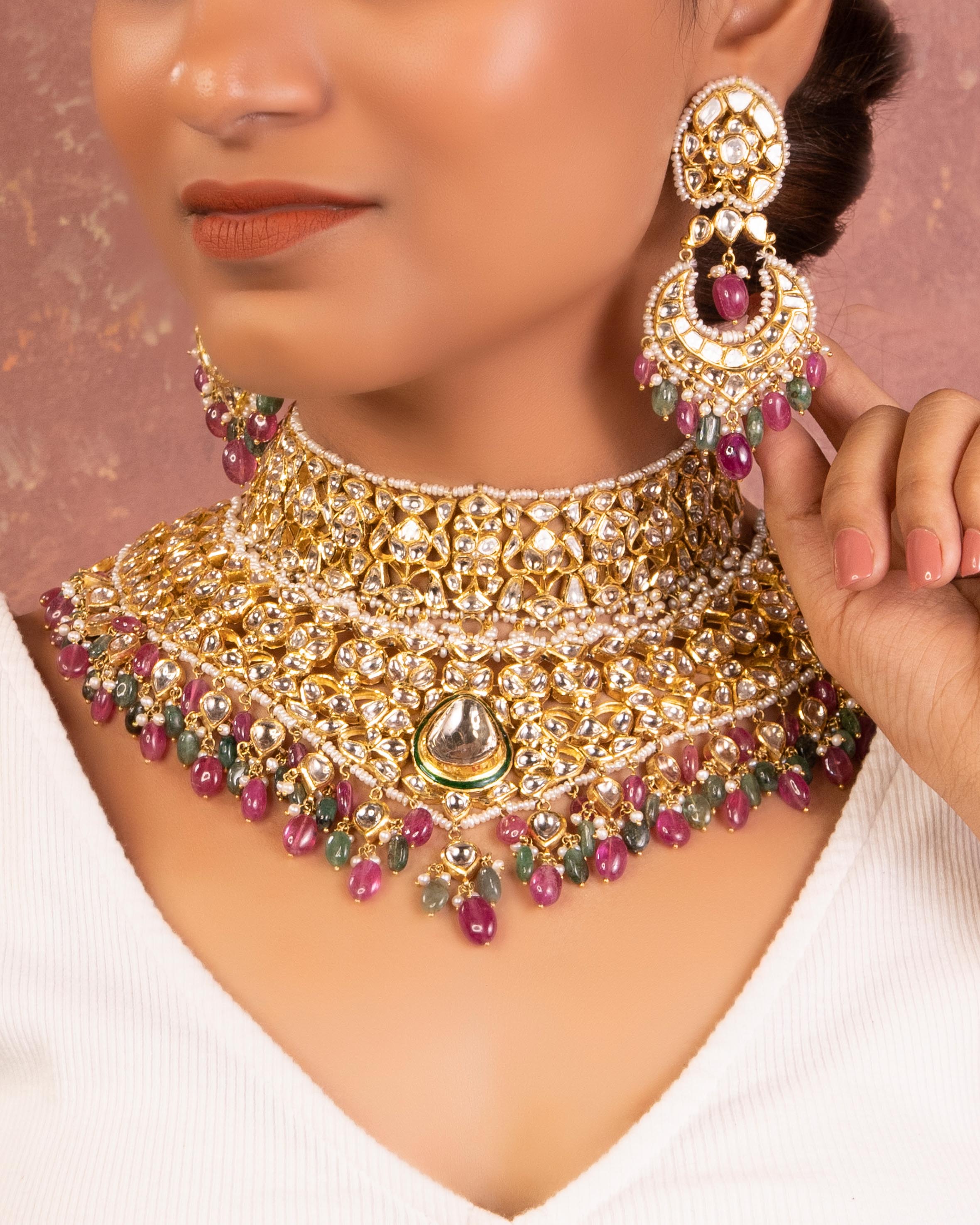 Kamya Jadau Polki Choker