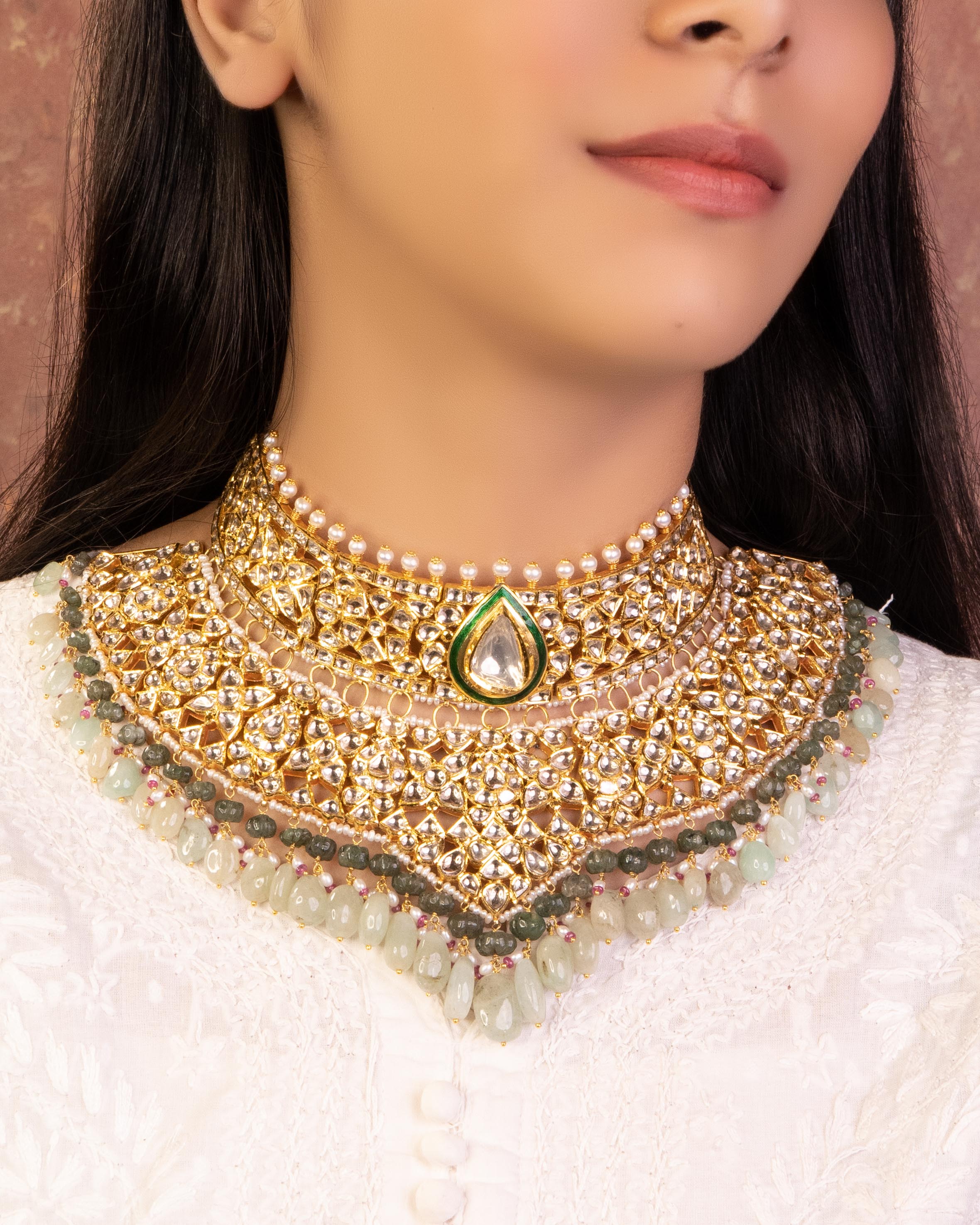 Siya Jadau Polki Choker - NO ORDERS