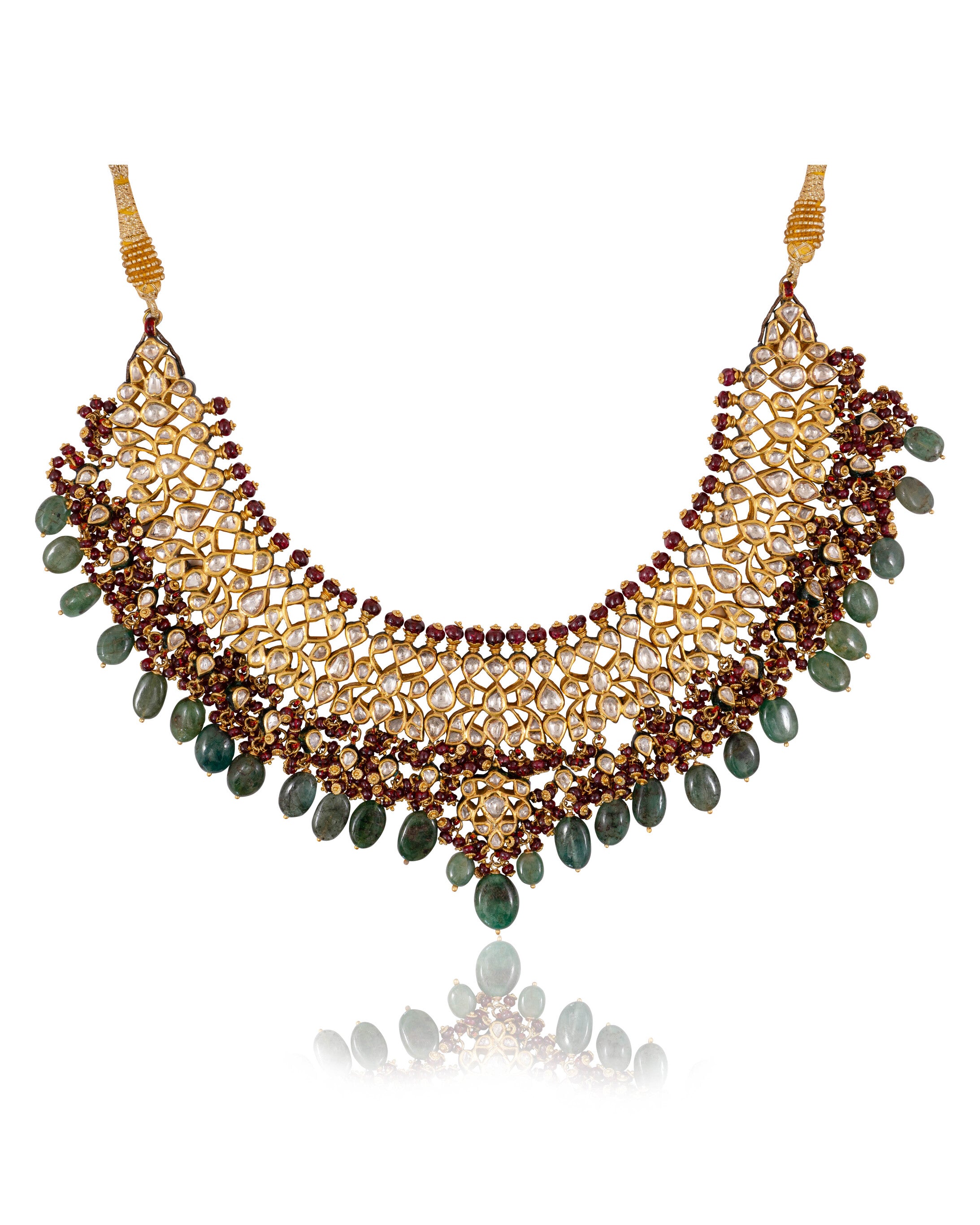 AvyukthaJadau Polki Necklace