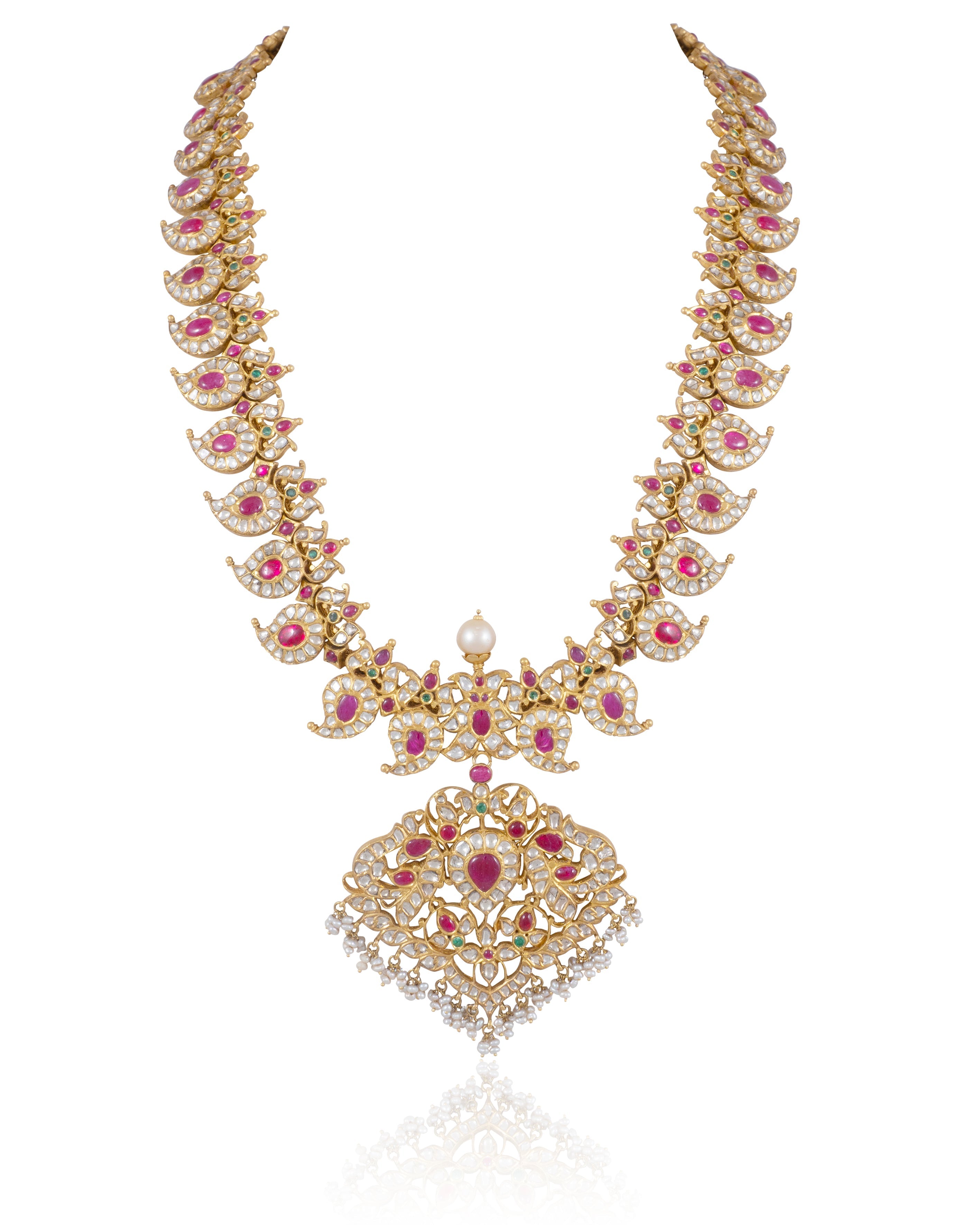 Sayesha Jadau Polki Long Necklace - NO ORDERS