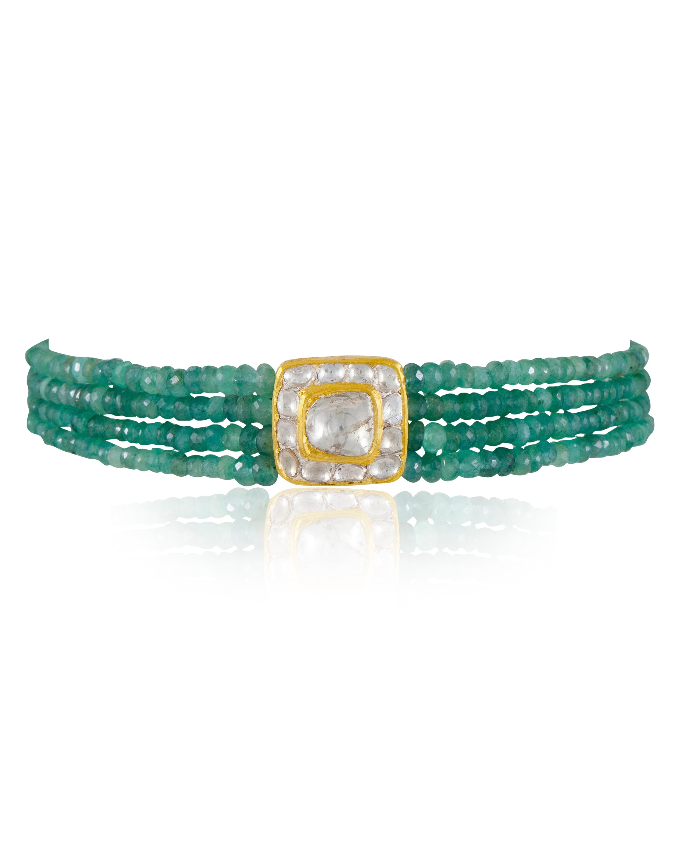 Poonam Polki Bead Choker