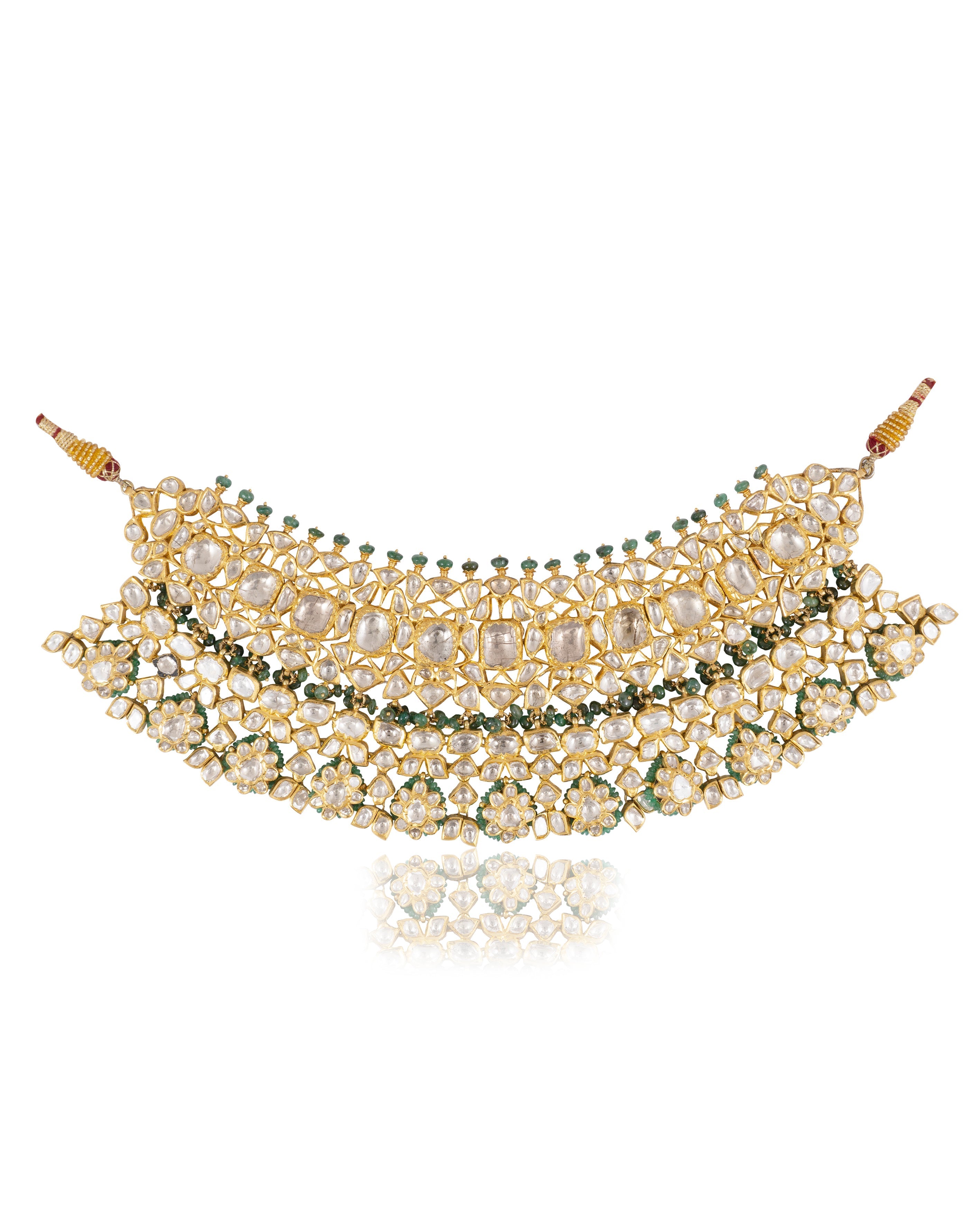 Hazel Jadau Polki Choker