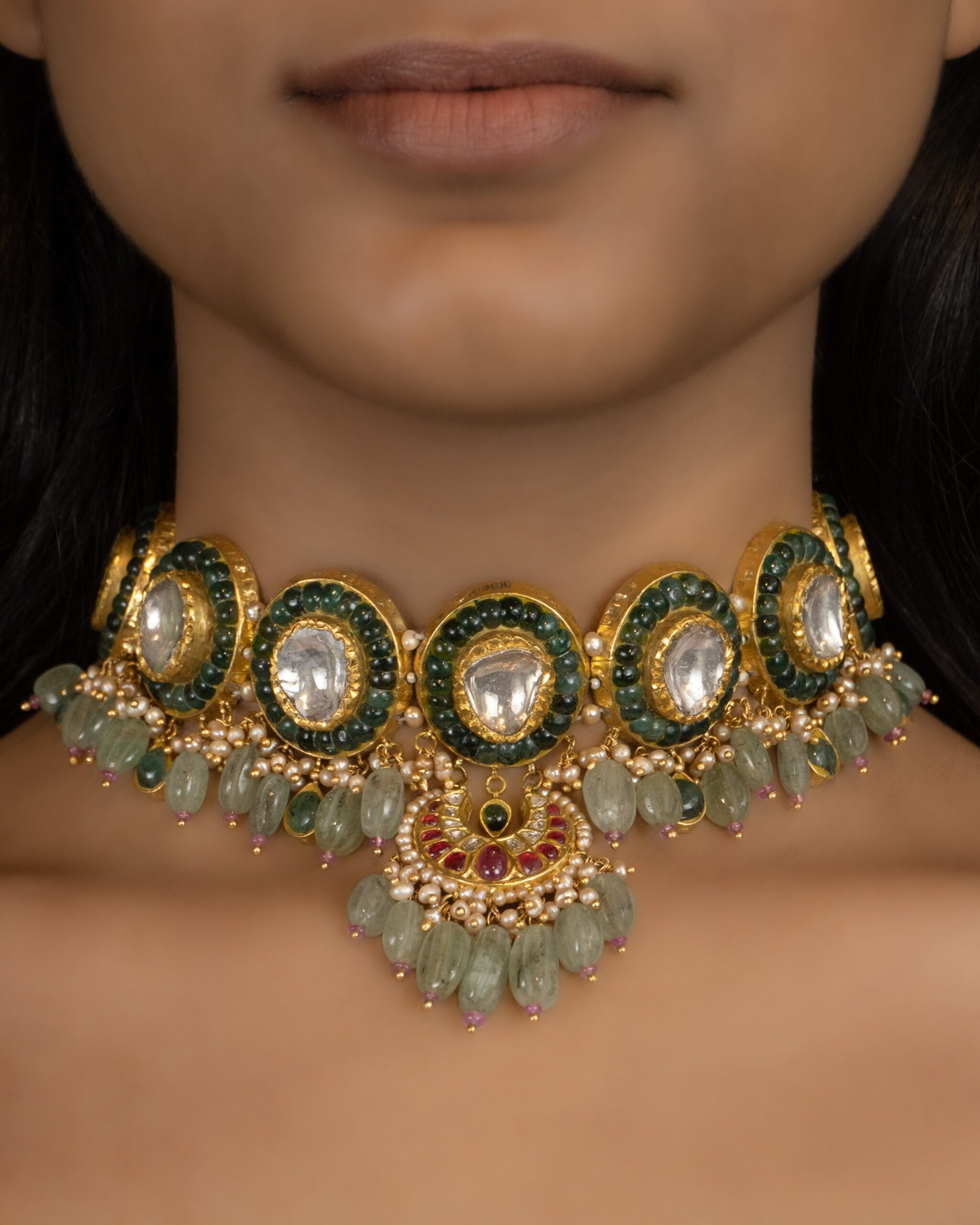Rudhii Polki Choker