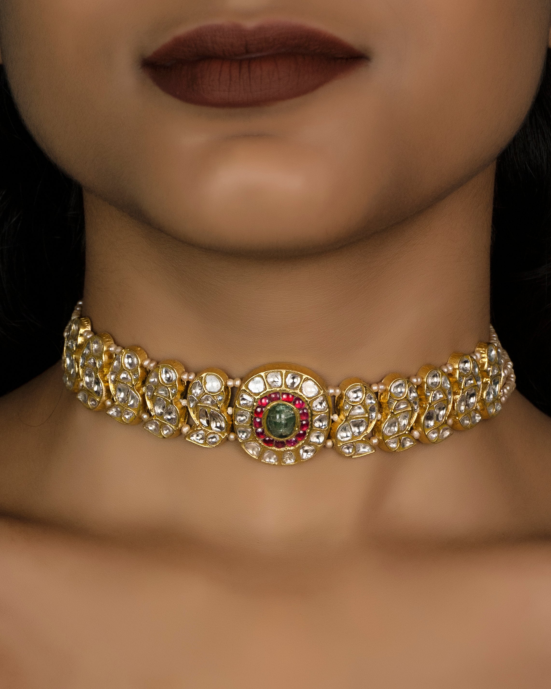 Dhiman Polki Choker