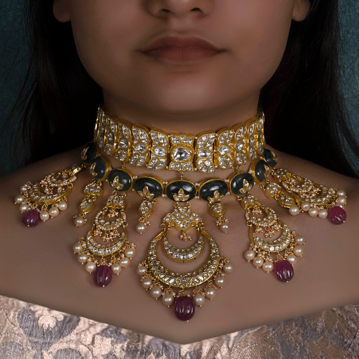 Anshika Polki Choker
