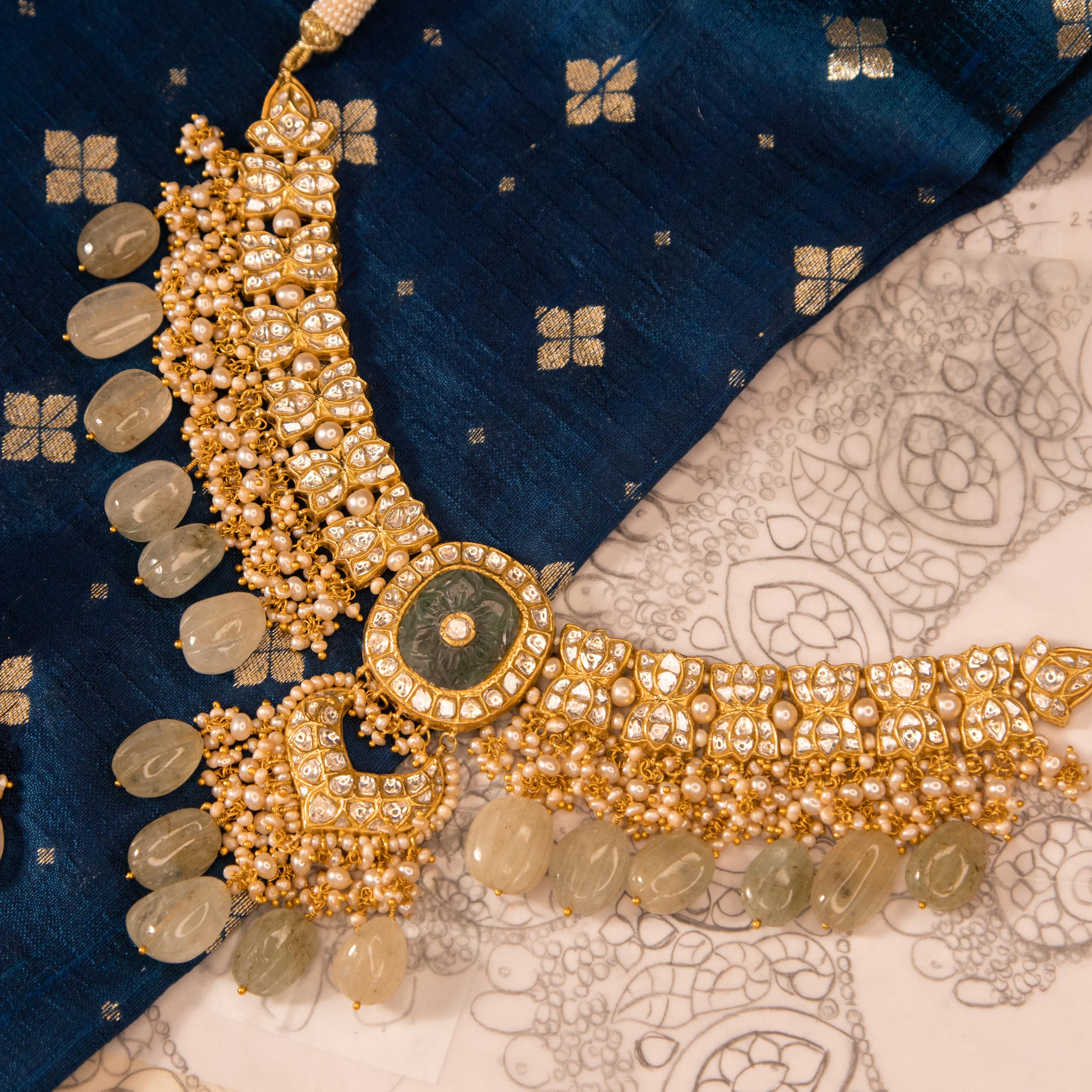 Shehnaz Polki Necklace