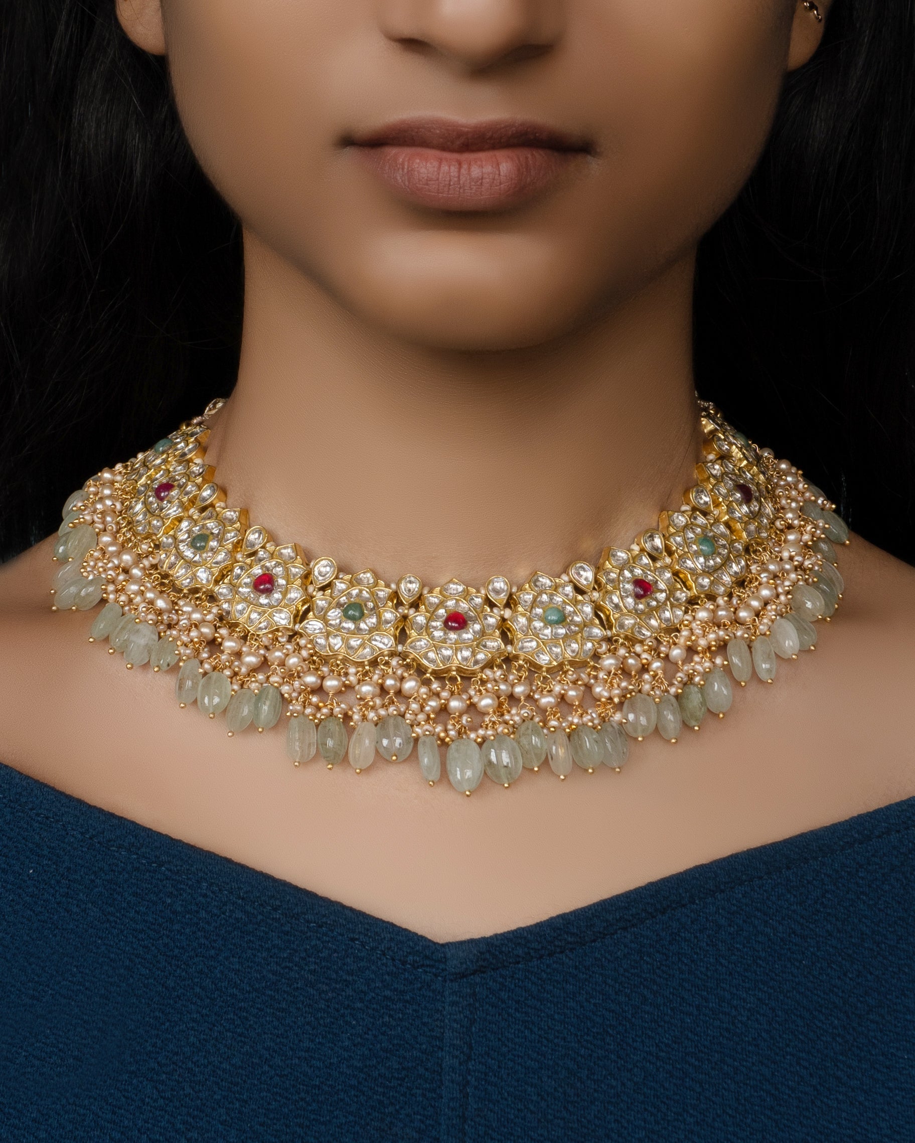 Ashnoor Polki Necklace