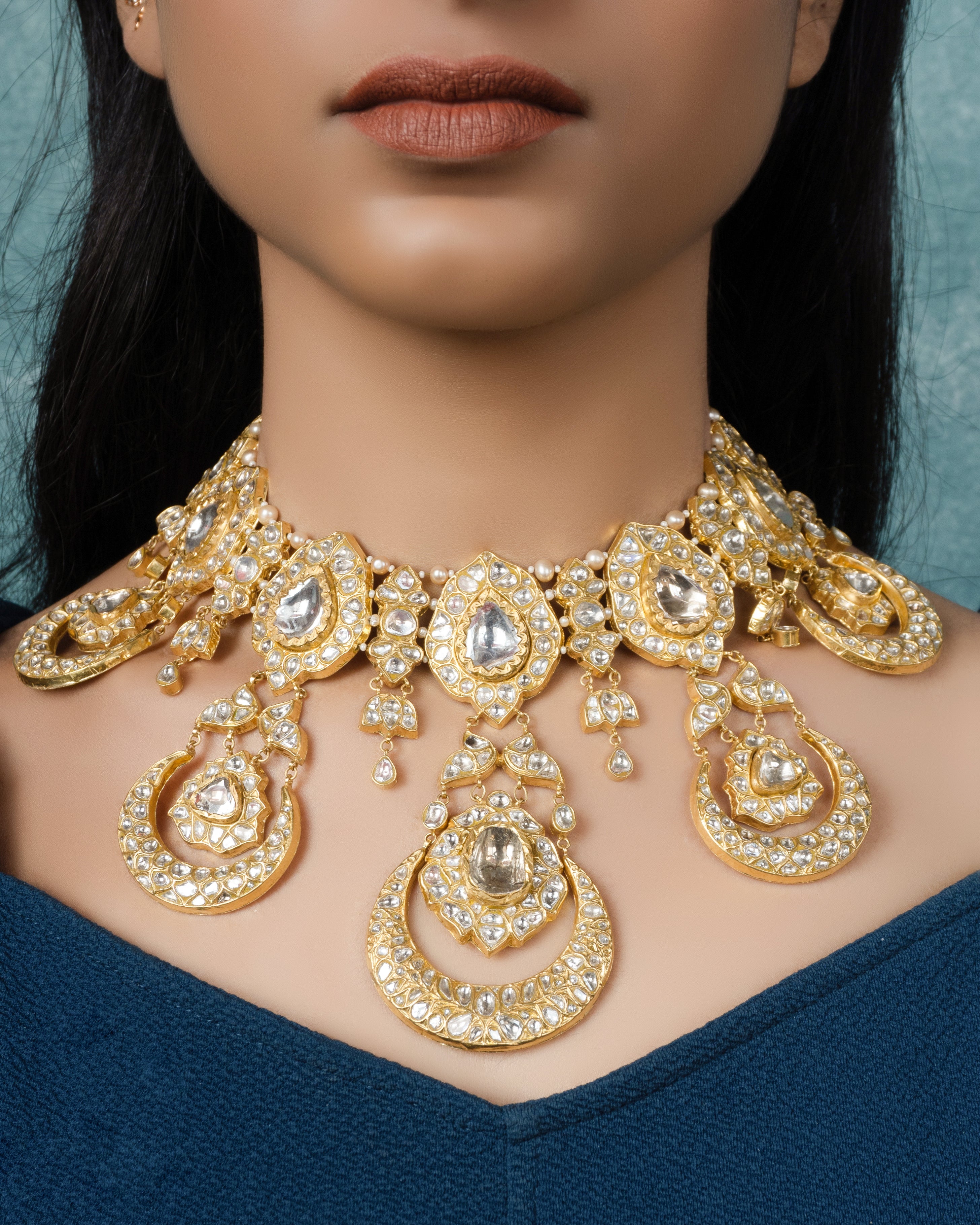 Veena Polki Necklace - NO ORDERS
