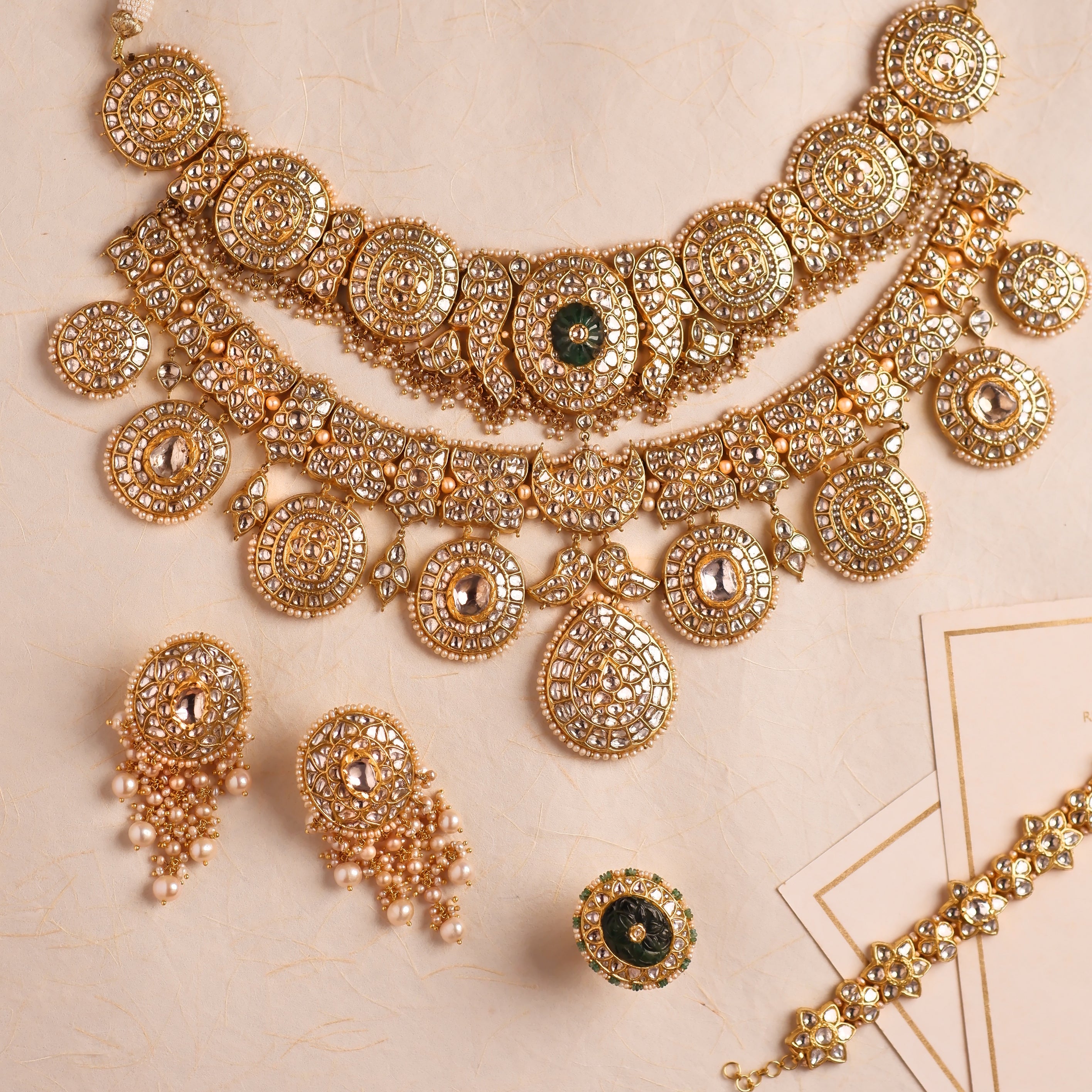 Nidu Bridal Polki Set