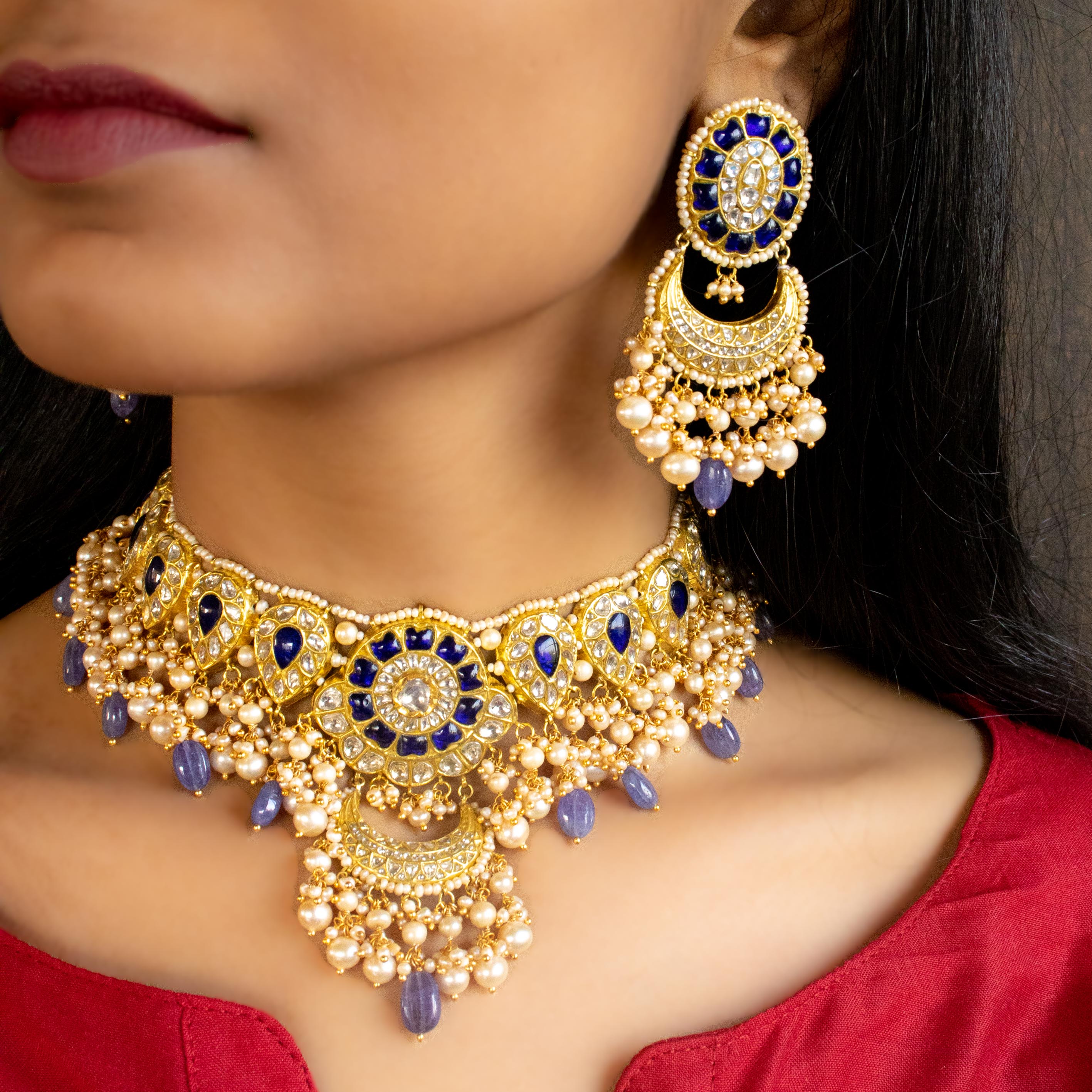 Kailash Polki Chandbalis