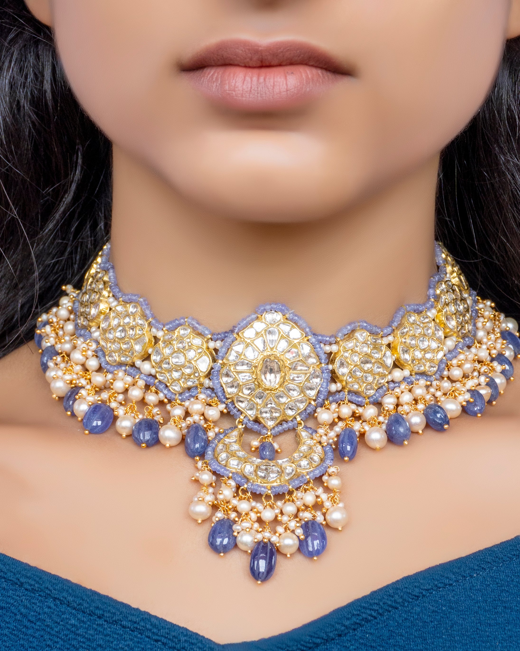 Chaitania Polki Necklace