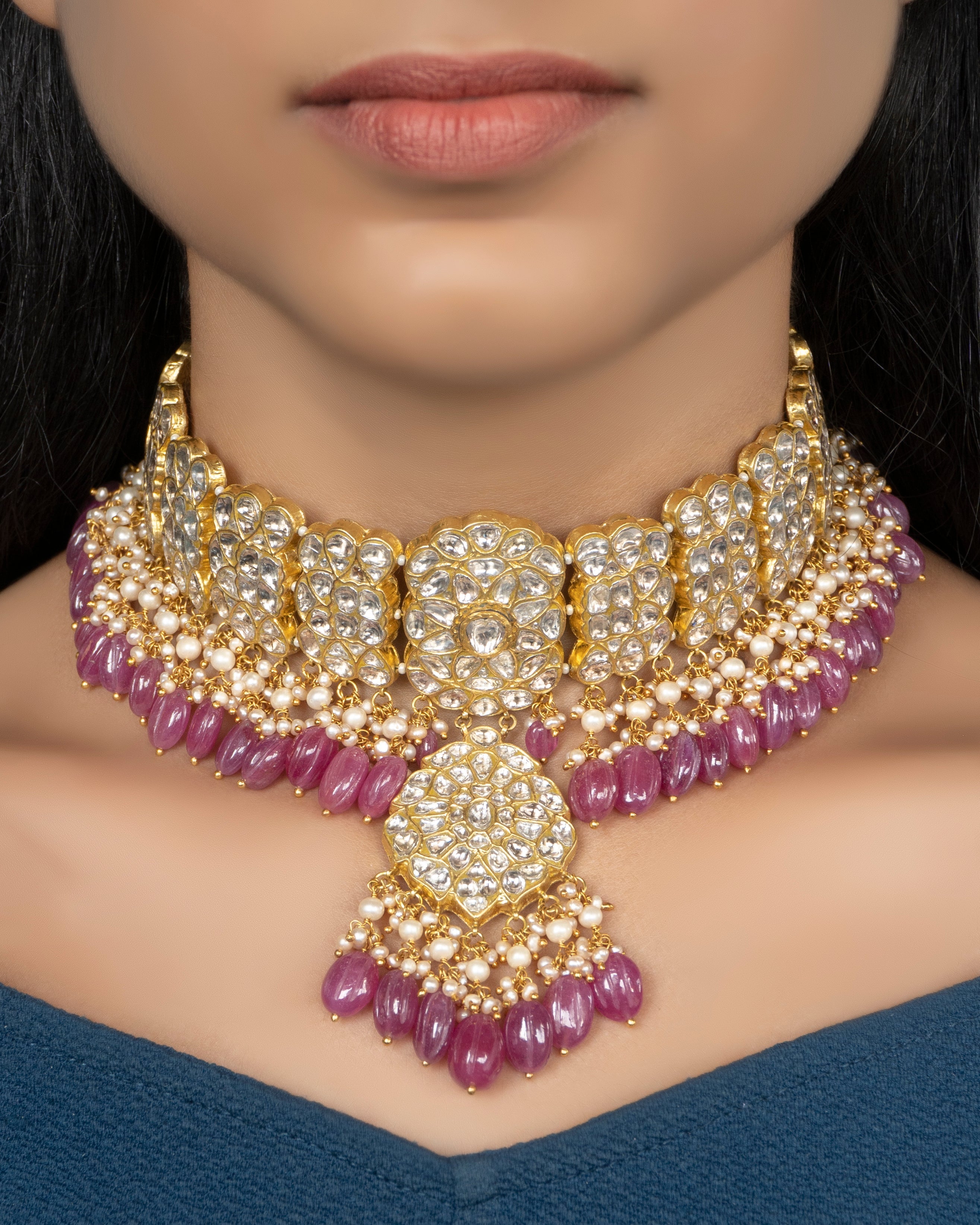 Jasnima Polki Choker