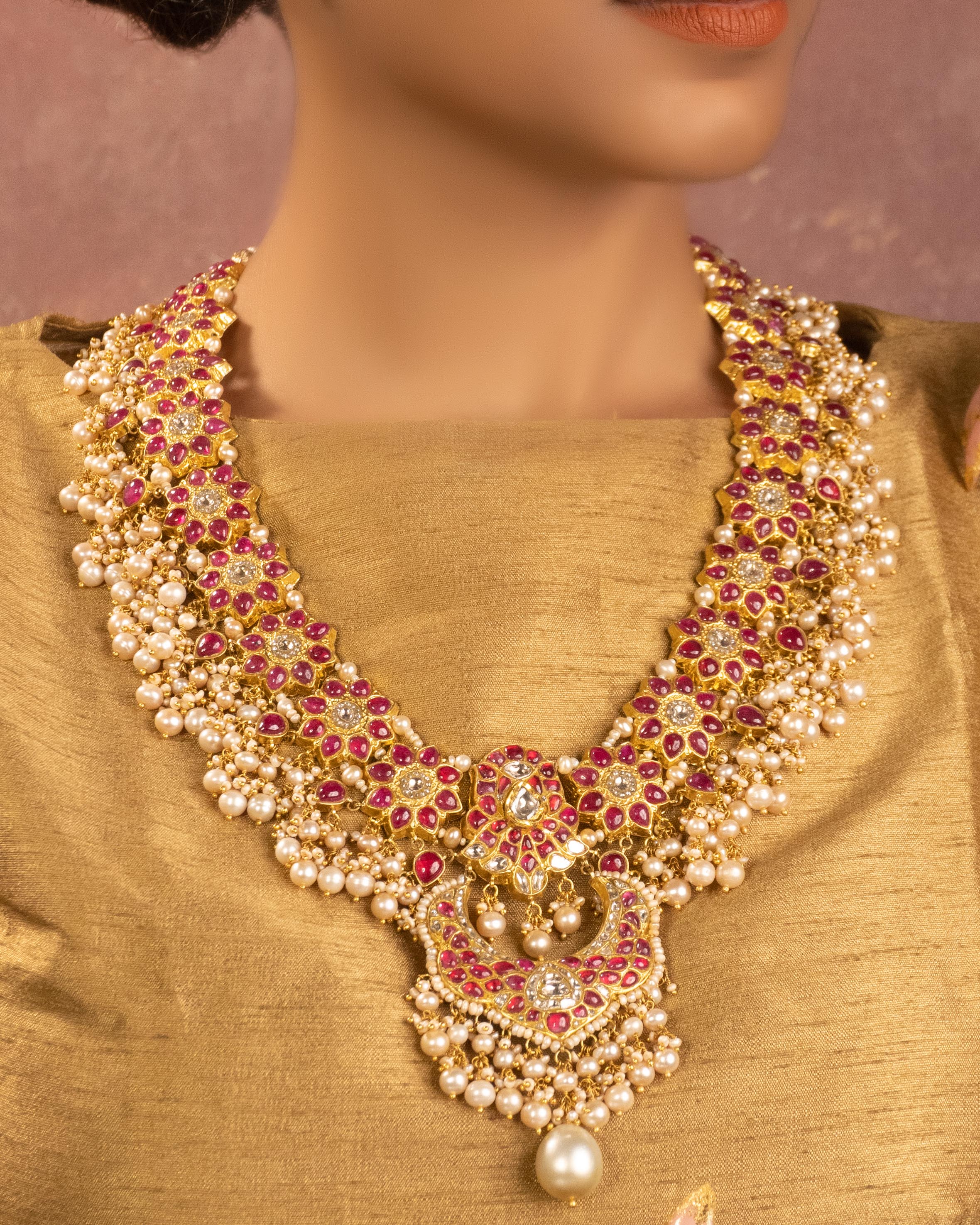 Harni Polki Long Necklace