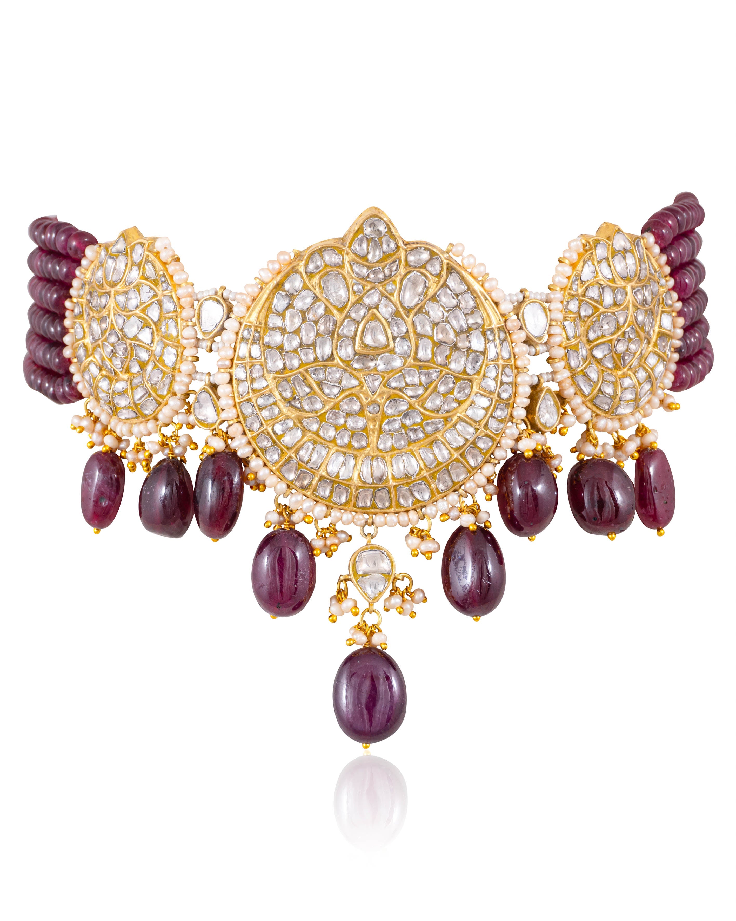 Chantilly Polki Bead Choker - NO ORDERS