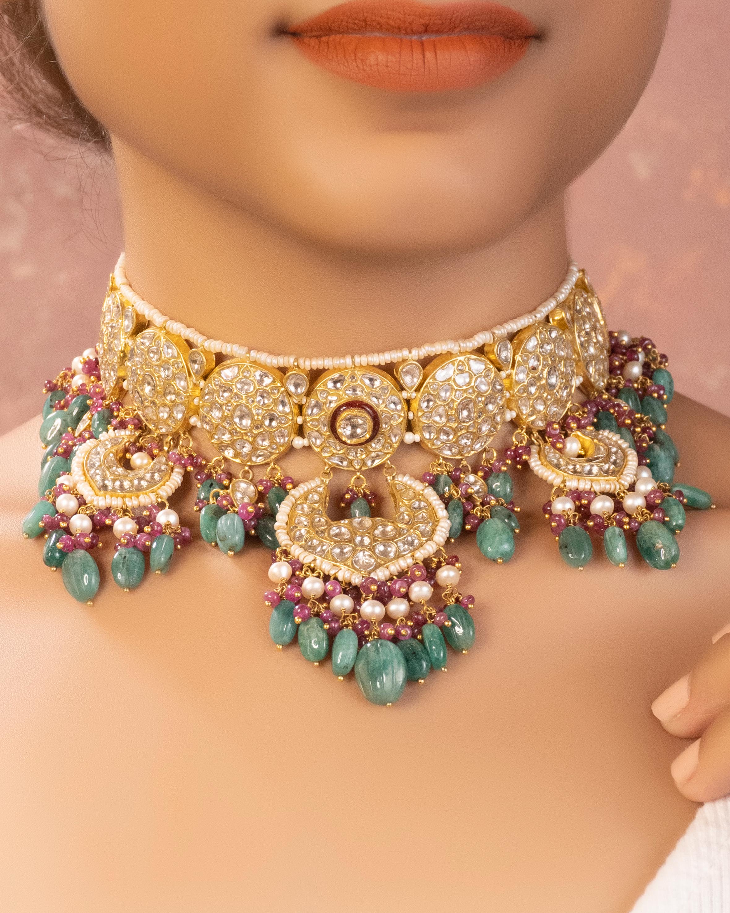 Jeevika Polki Choker