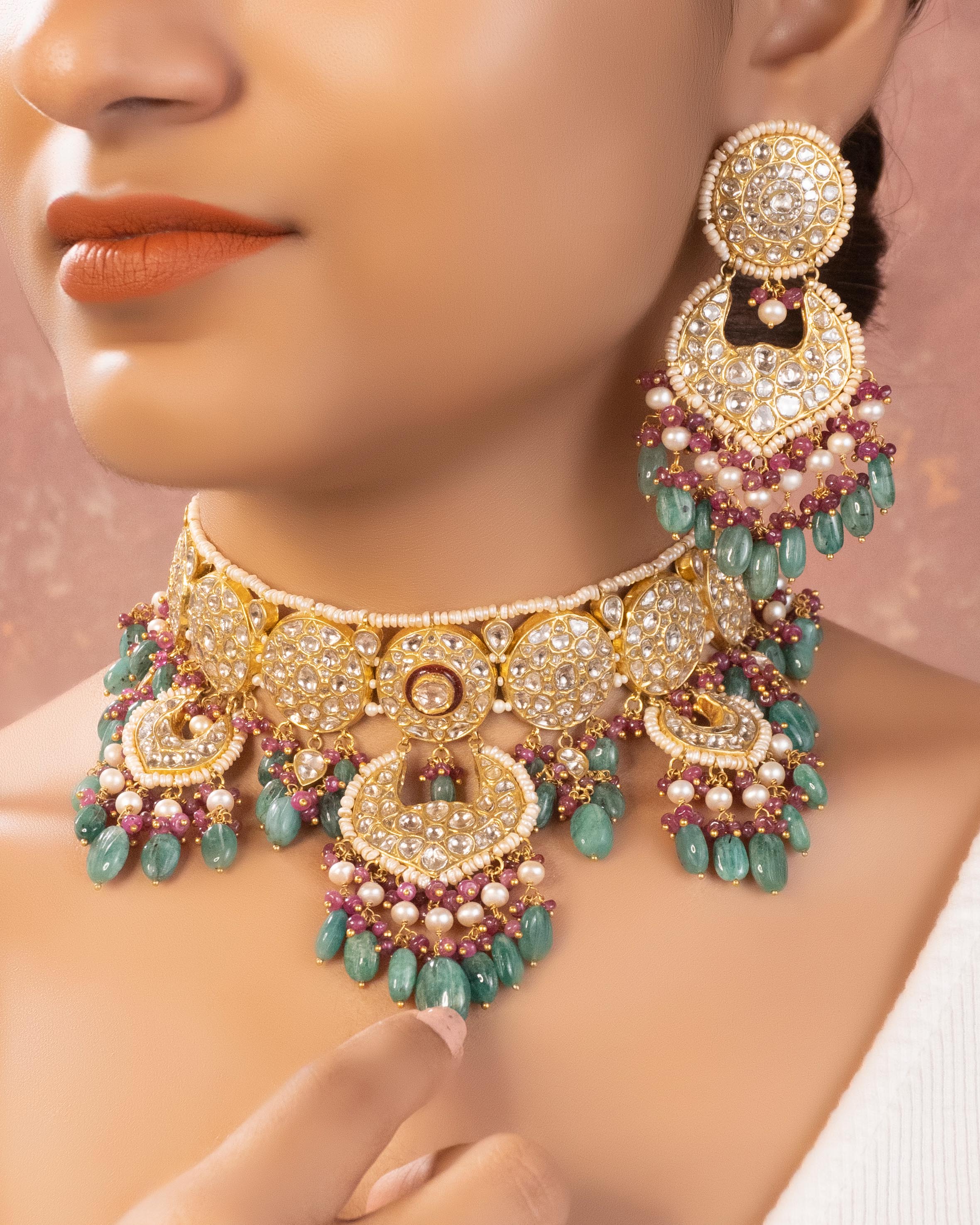 Jeevika Polki Choker