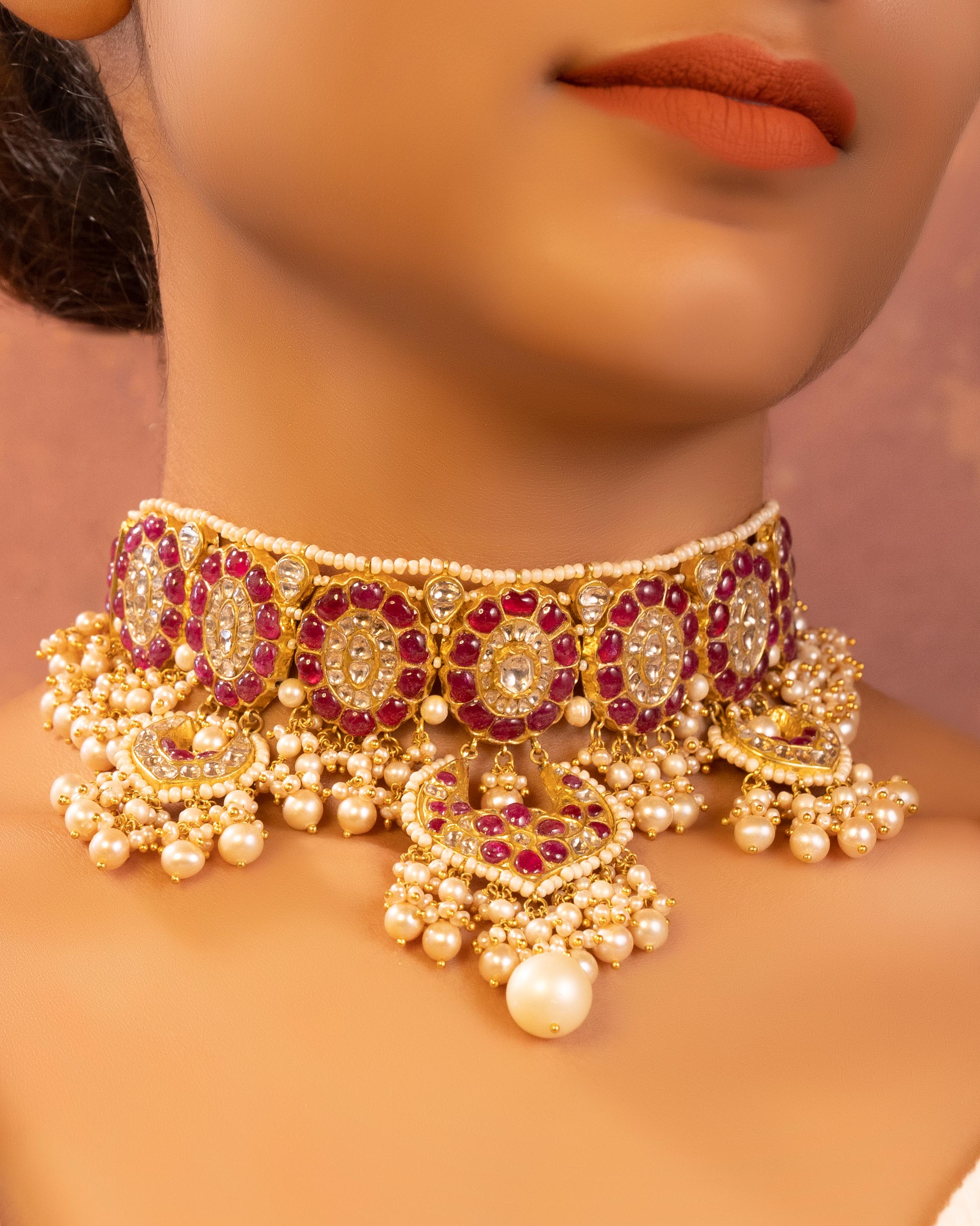 Ruhia Polki Choker