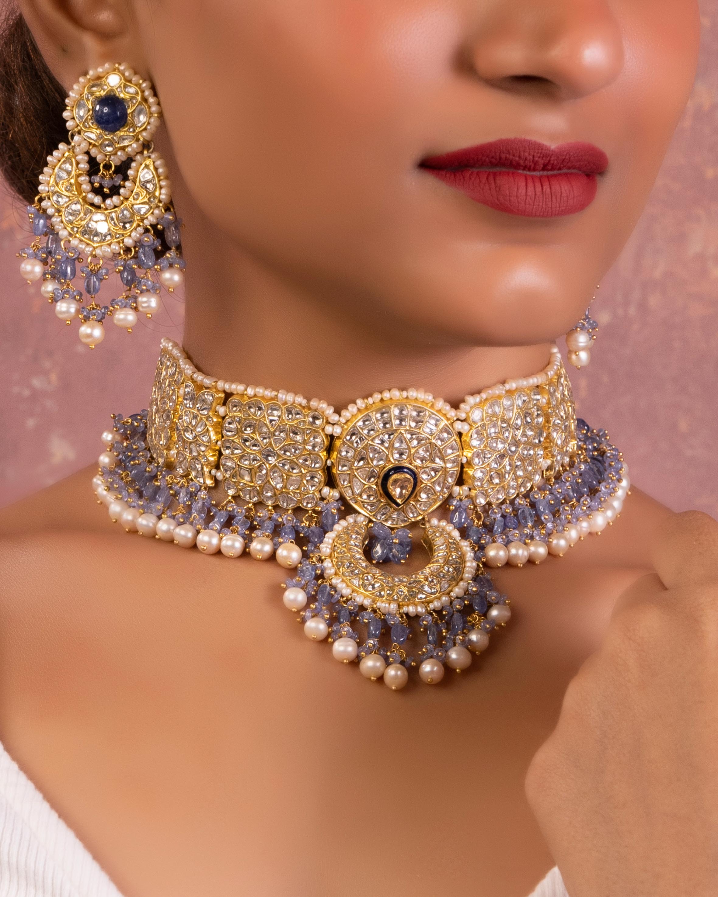 Mala Polki Chandbalis