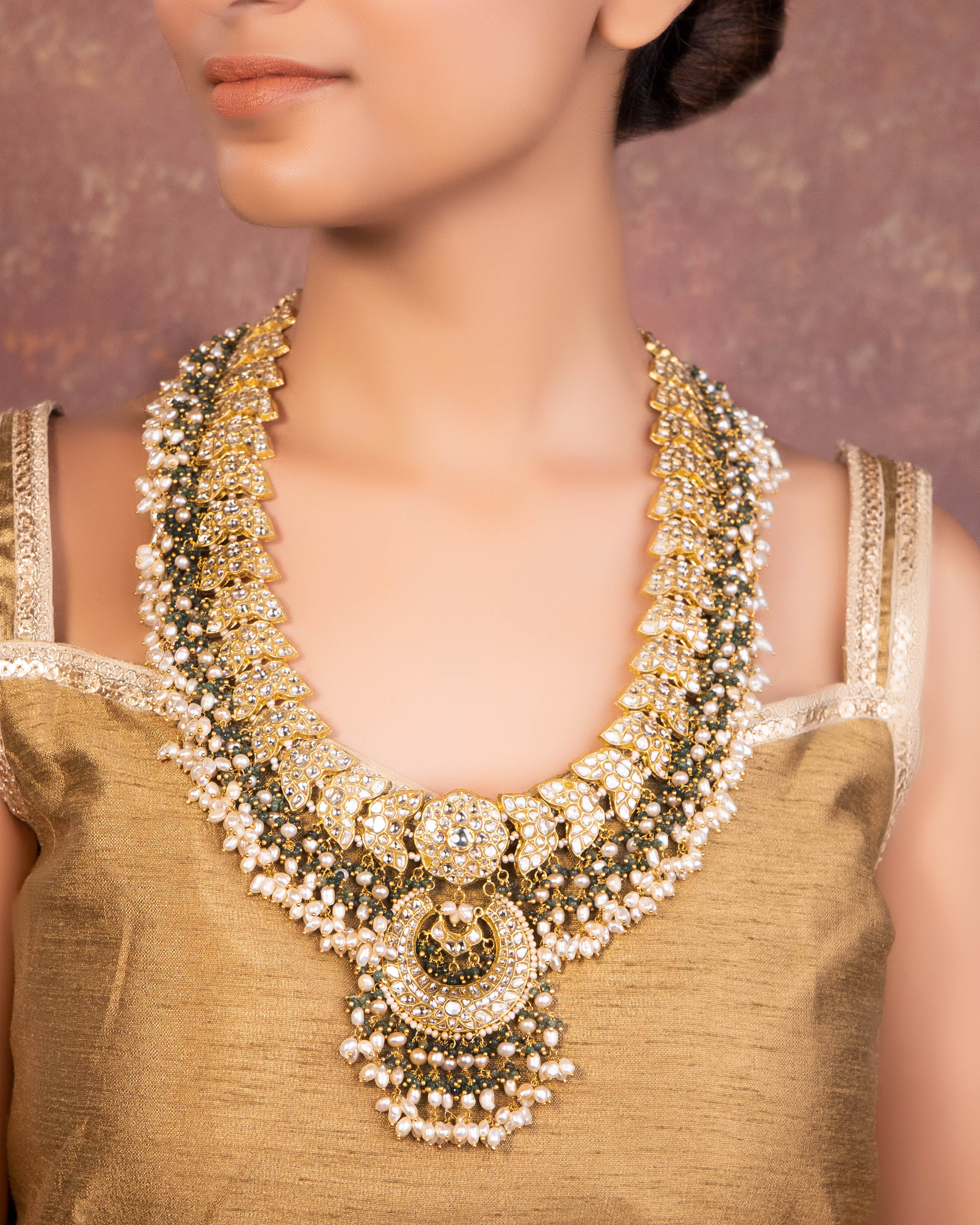 Yamuna Polki Long Necklace