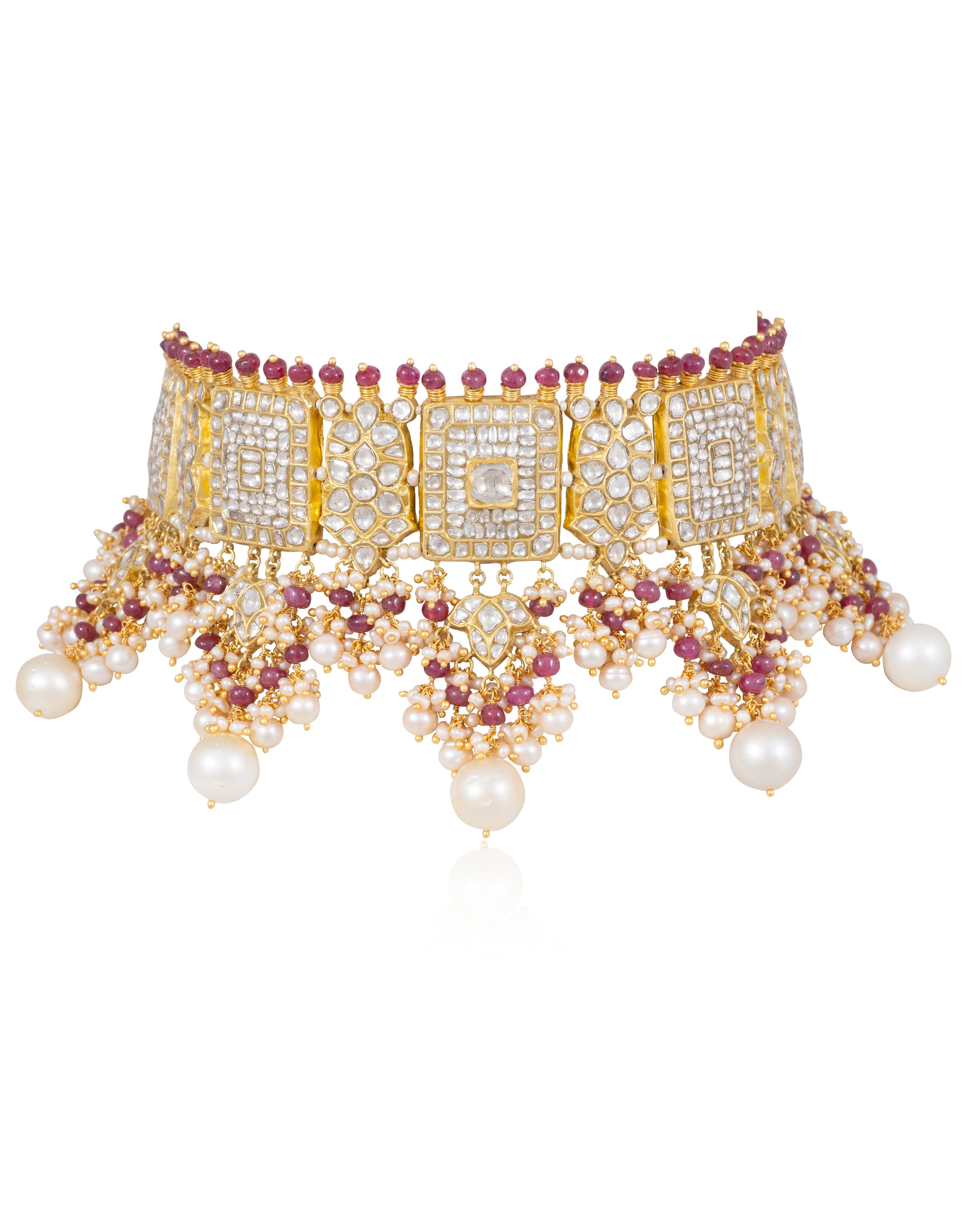 Kariyamna Polki Choker