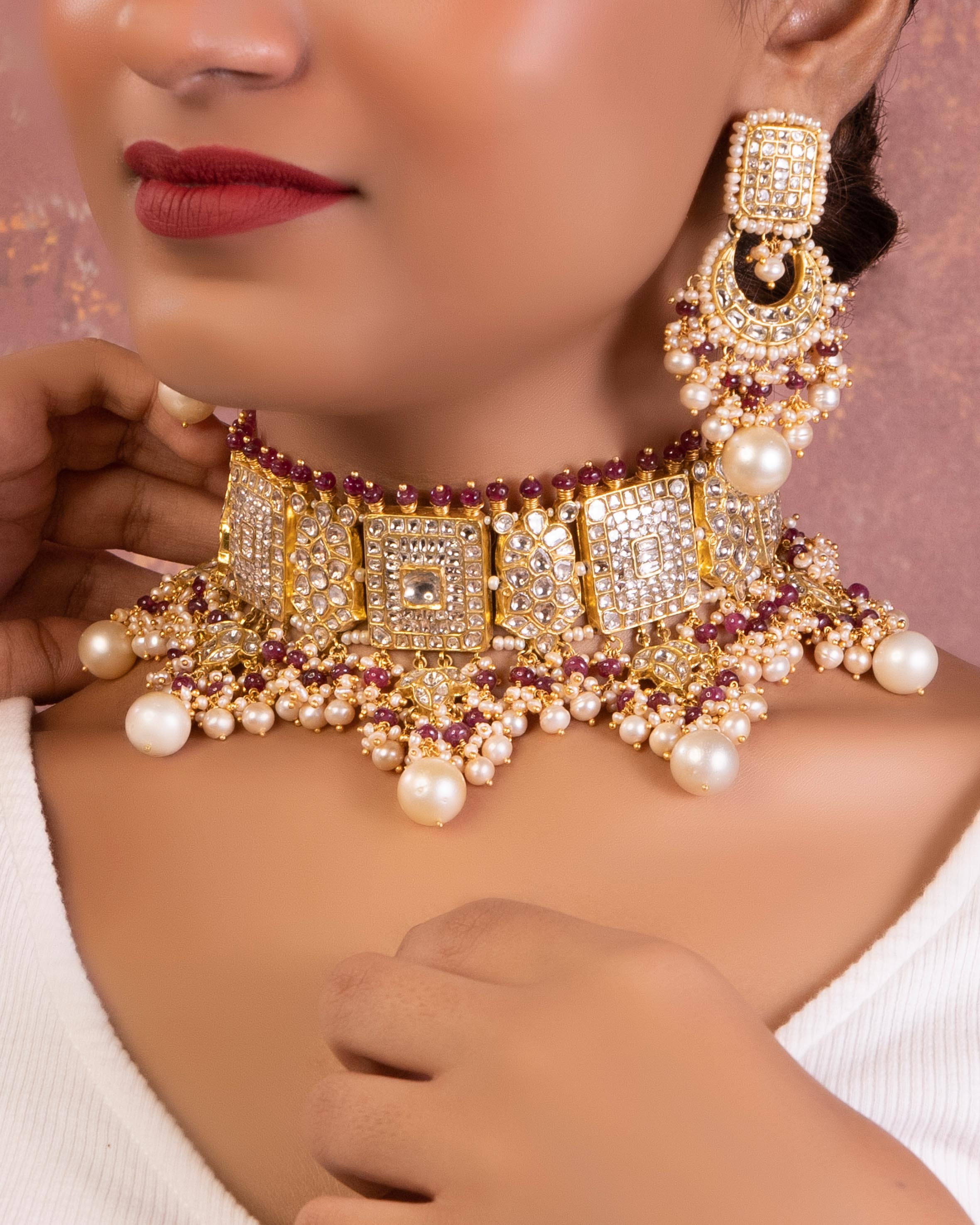 Kariyamna Polki Choker