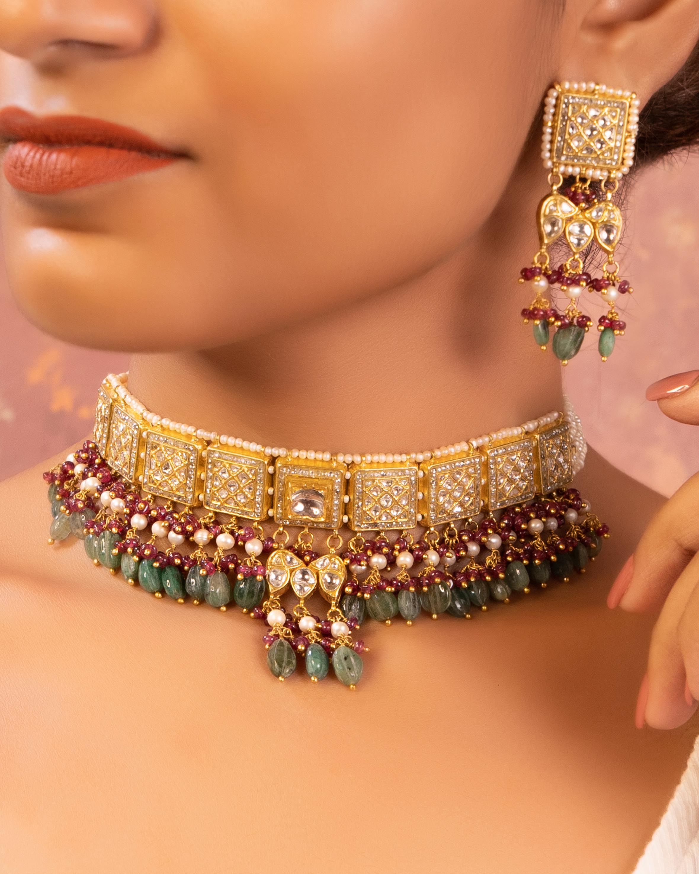 Marlene Polki Choker